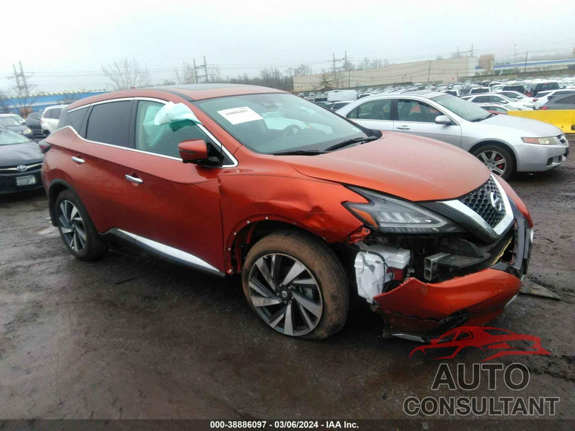 NISSAN MURANO 2022 - 5N1AZ2CS2NC107880