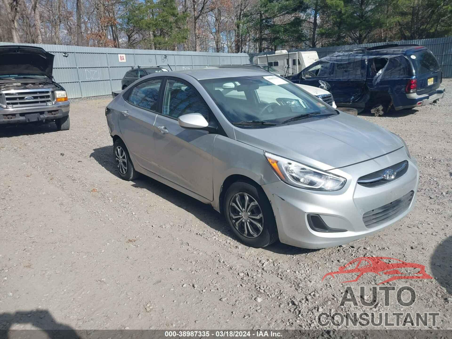 HYUNDAI ACCENT 2017 - KMHCT4AE4HU195803