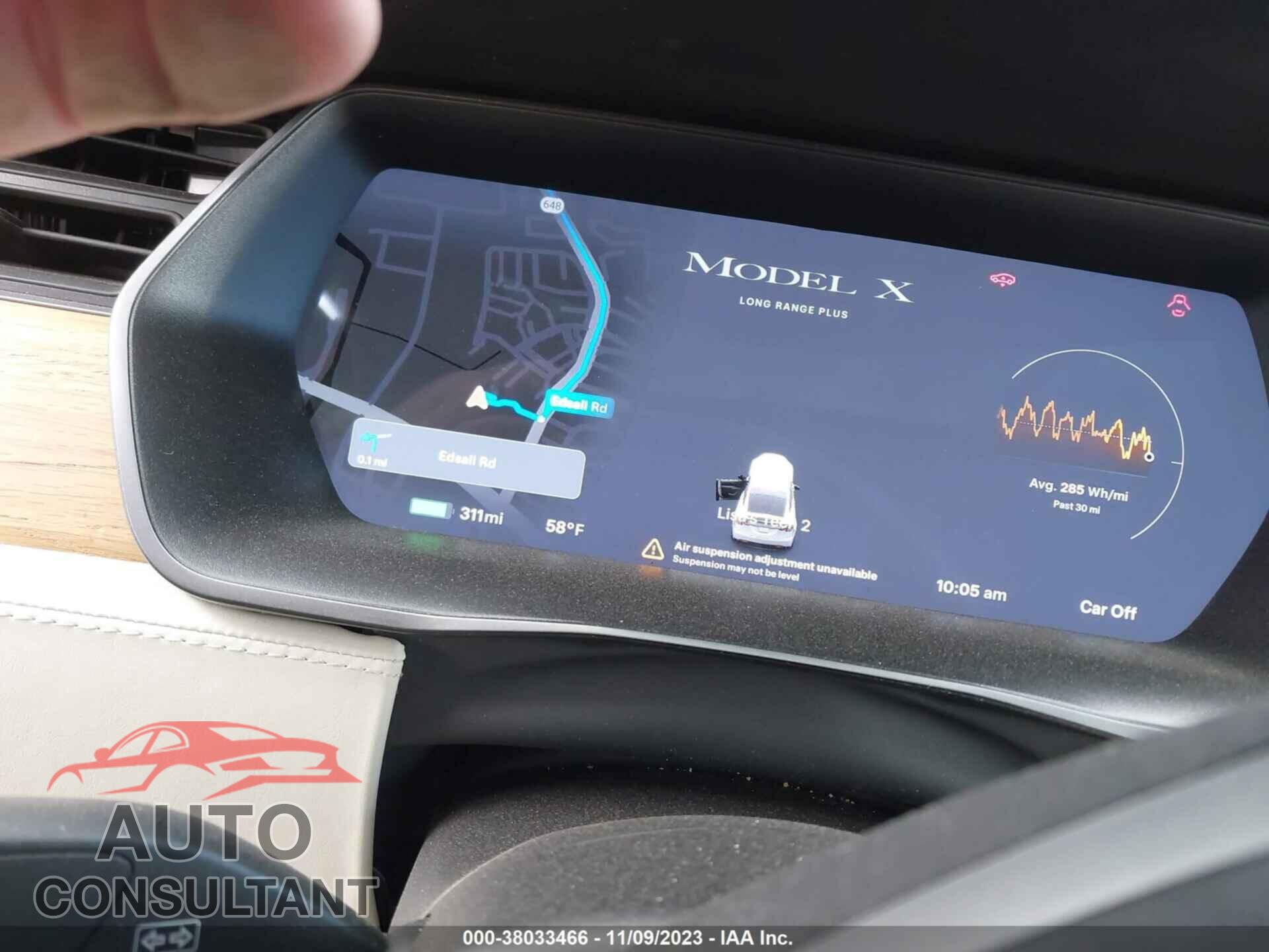 TESLA MODEL X 2021 - 5YJXCAE2XMF323579