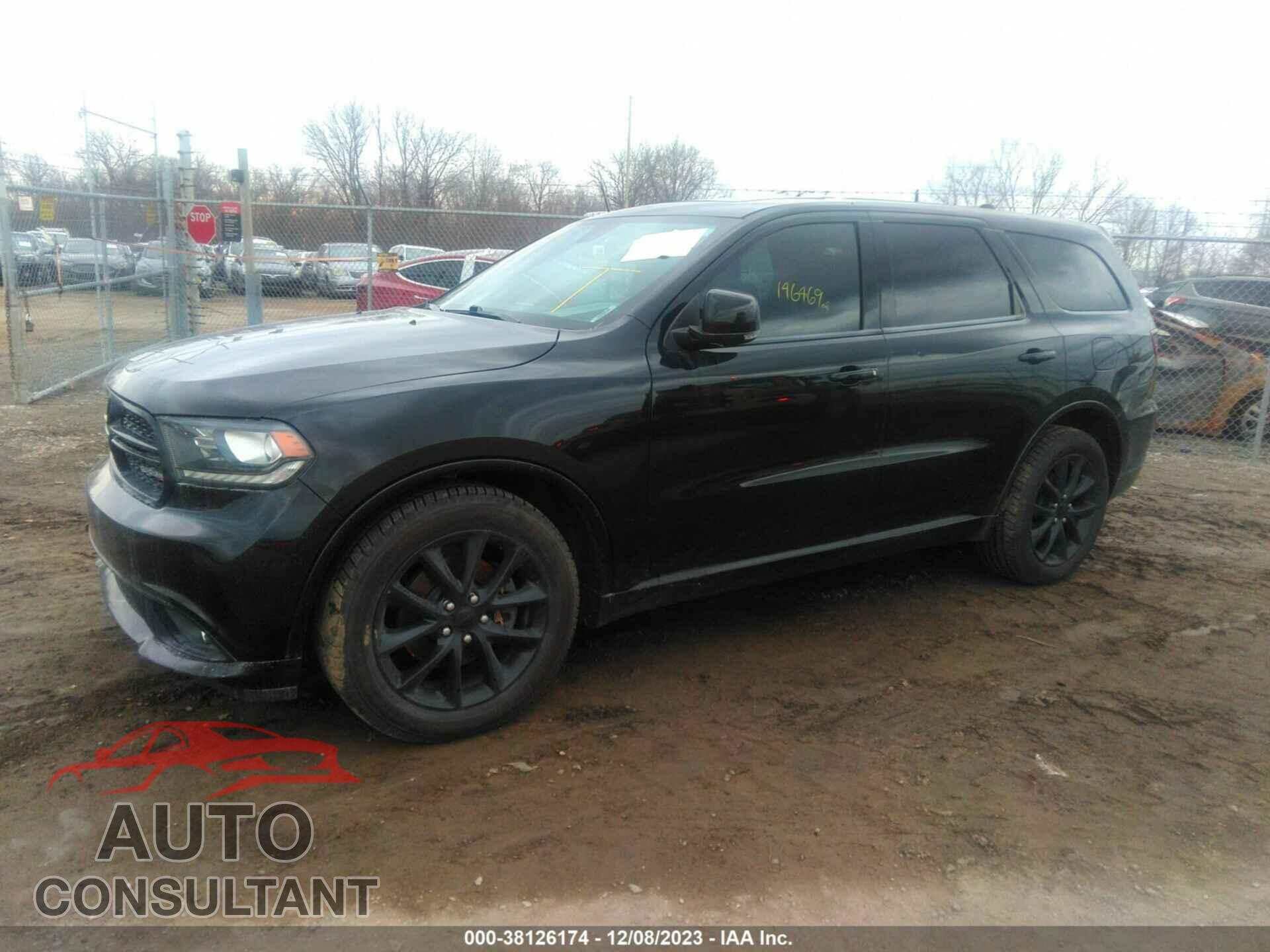 DODGE DURANGO 2017 - 1C4SDJCT4HC957623
