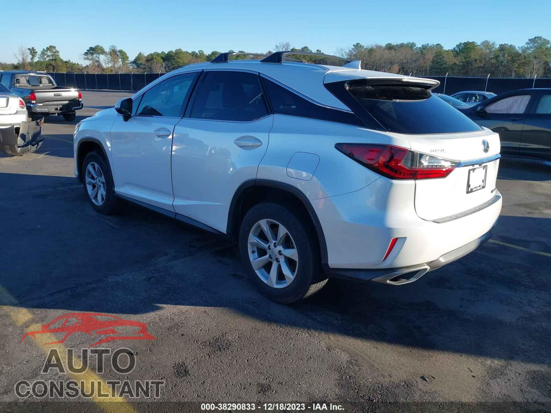 LEXUS RX 350 2016 - 2T2BZMCA7GC004875