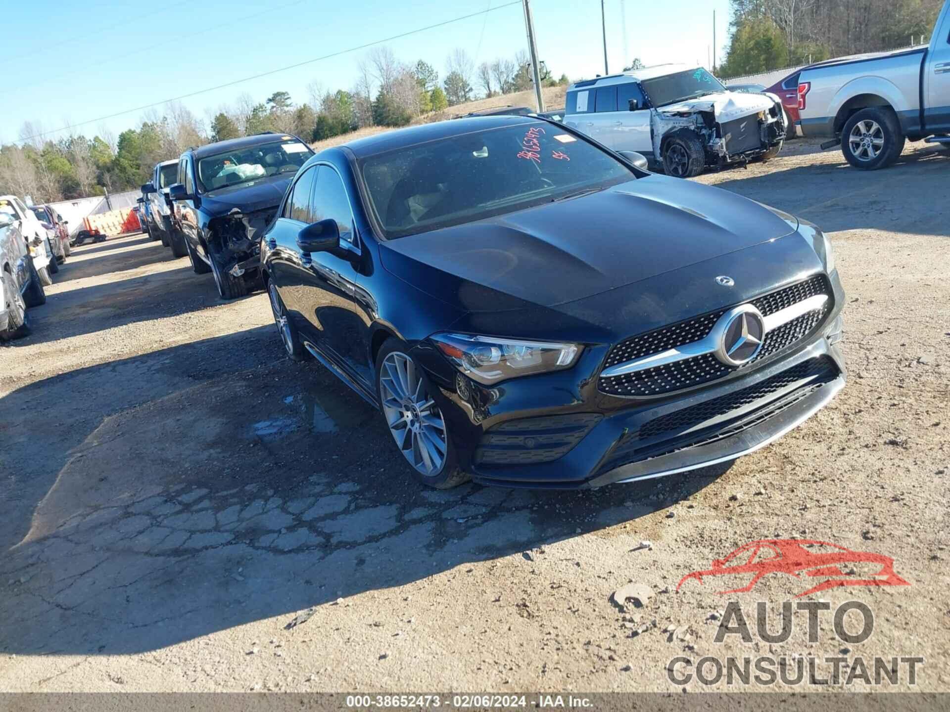 MERCEDES-BENZ CLA 250 2020 - WDD5J4GB4LN062418