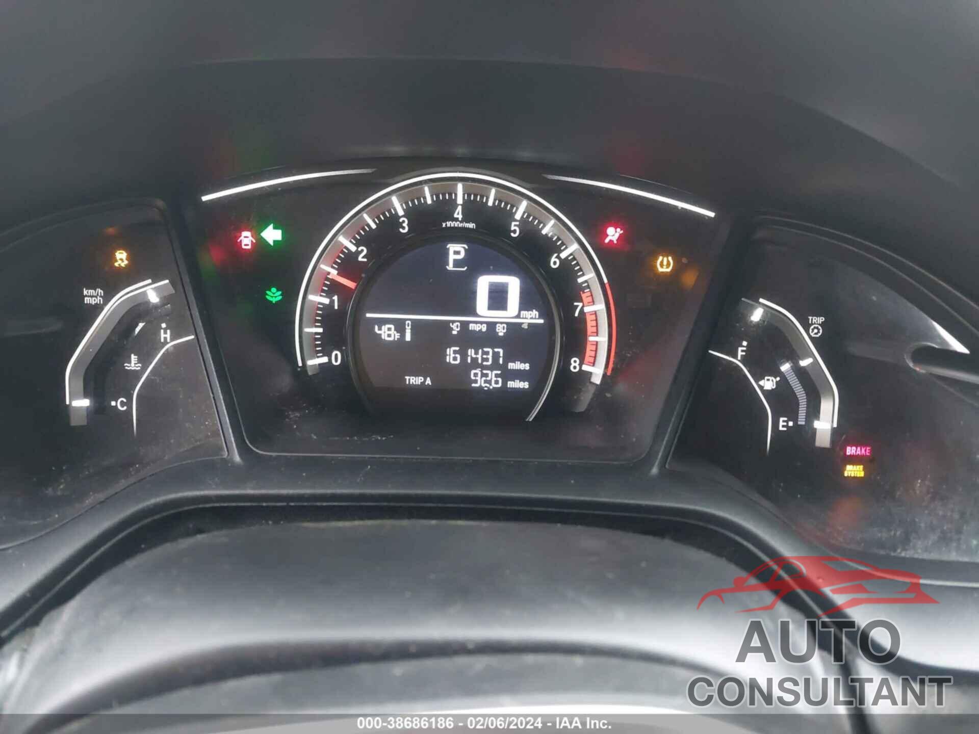 HONDA CIVIC 2016 - 2HGFC2F5XGH550278