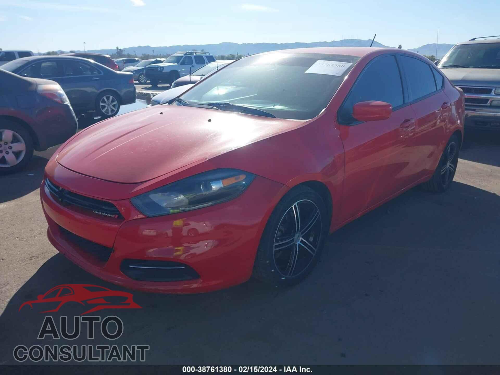 DODGE DART 2016 - 1C3CDFBA9GD694480