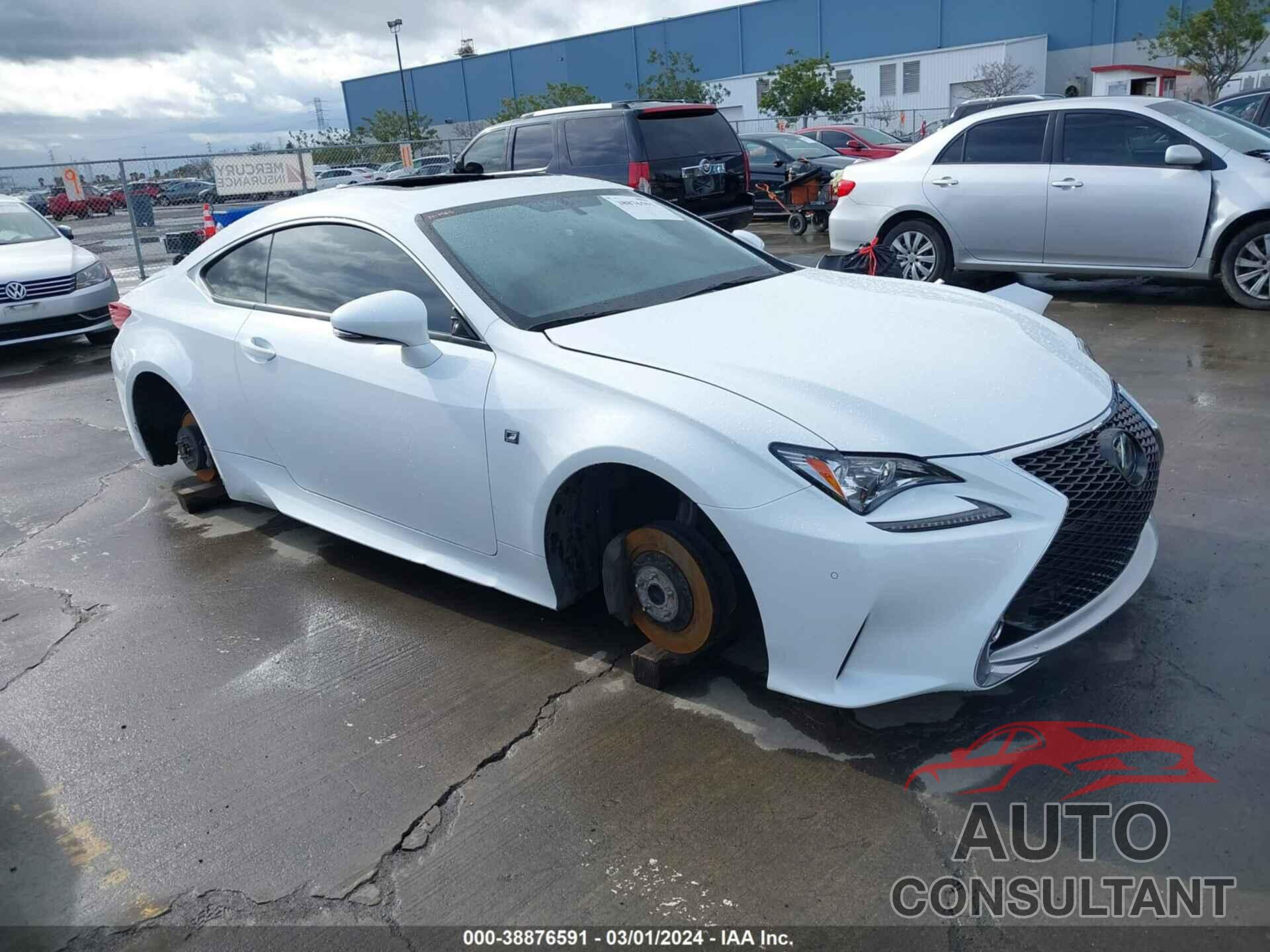 LEXUS RC 350 2016 - JTHHE5BC4G5014701