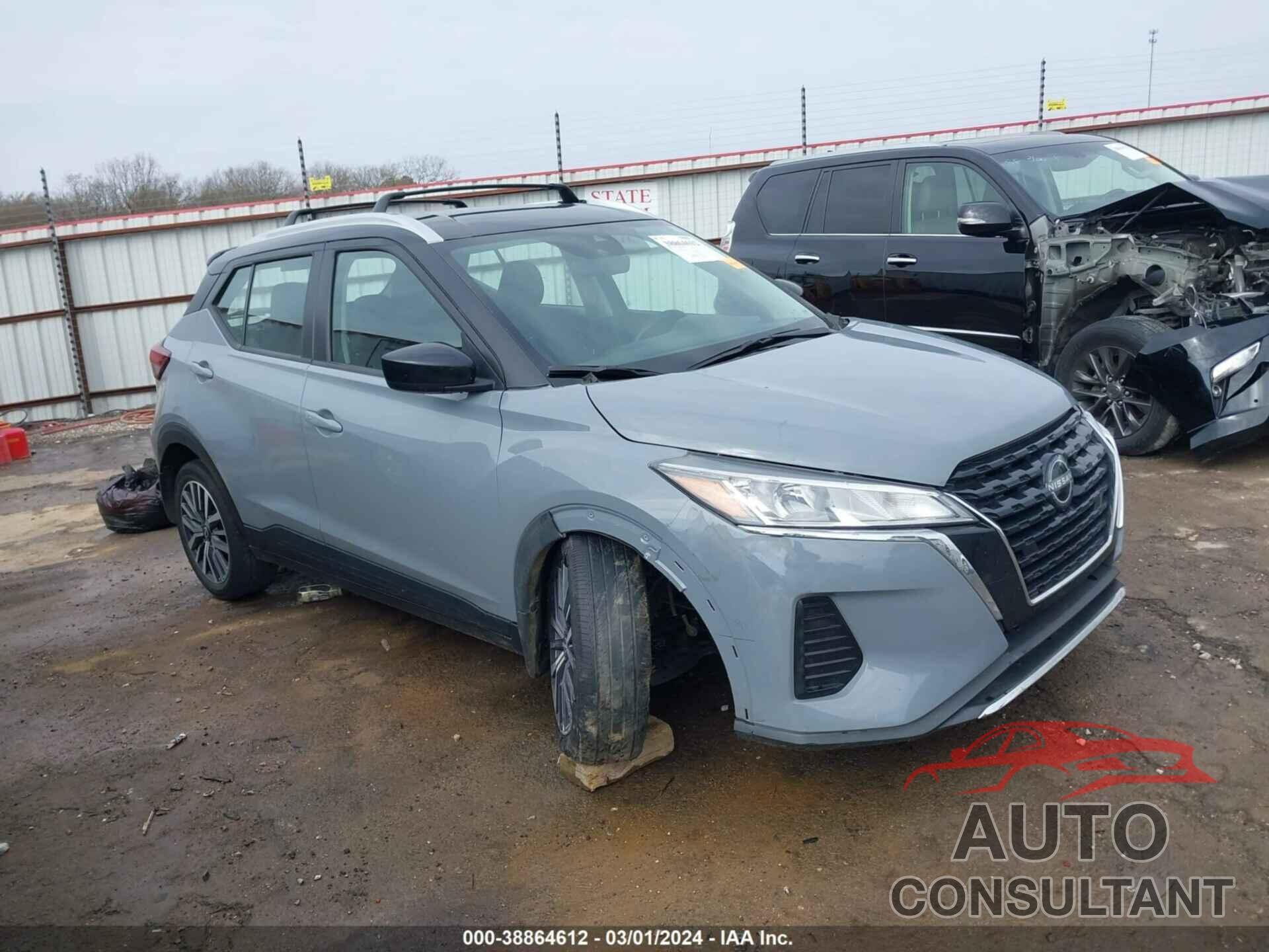 NISSAN KICKS 2022 - 3N1CP5CV2NL499586