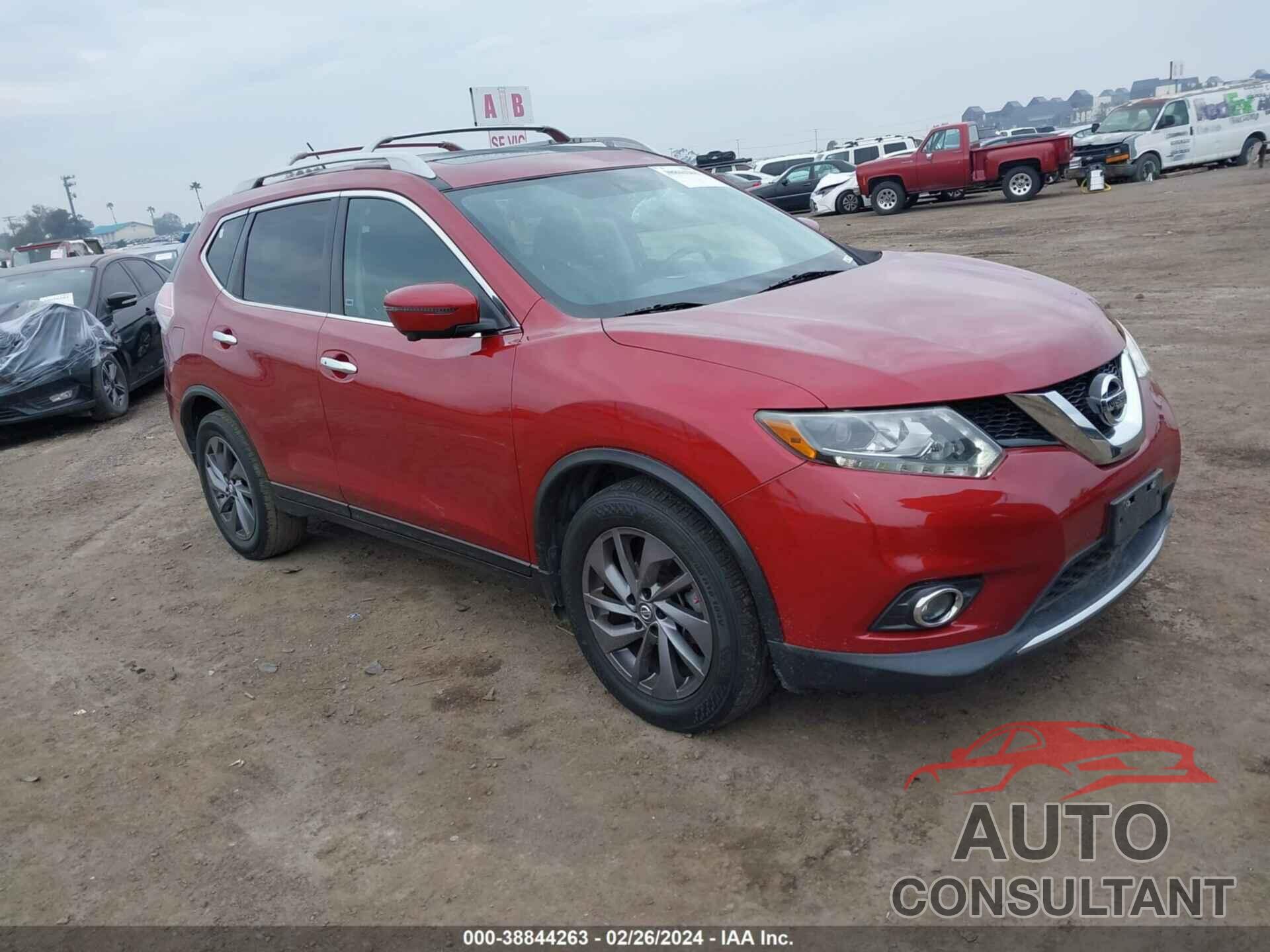 NISSAN ROGUE 2016 - 5N1AT2MT1GC772183