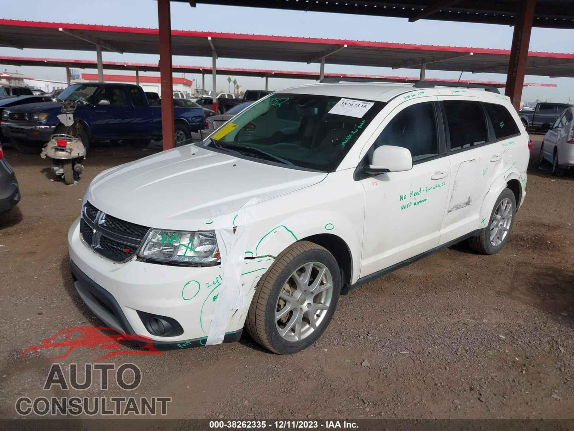 DODGE JOURNEY 2015 - 3C4PDCBG9FT738695