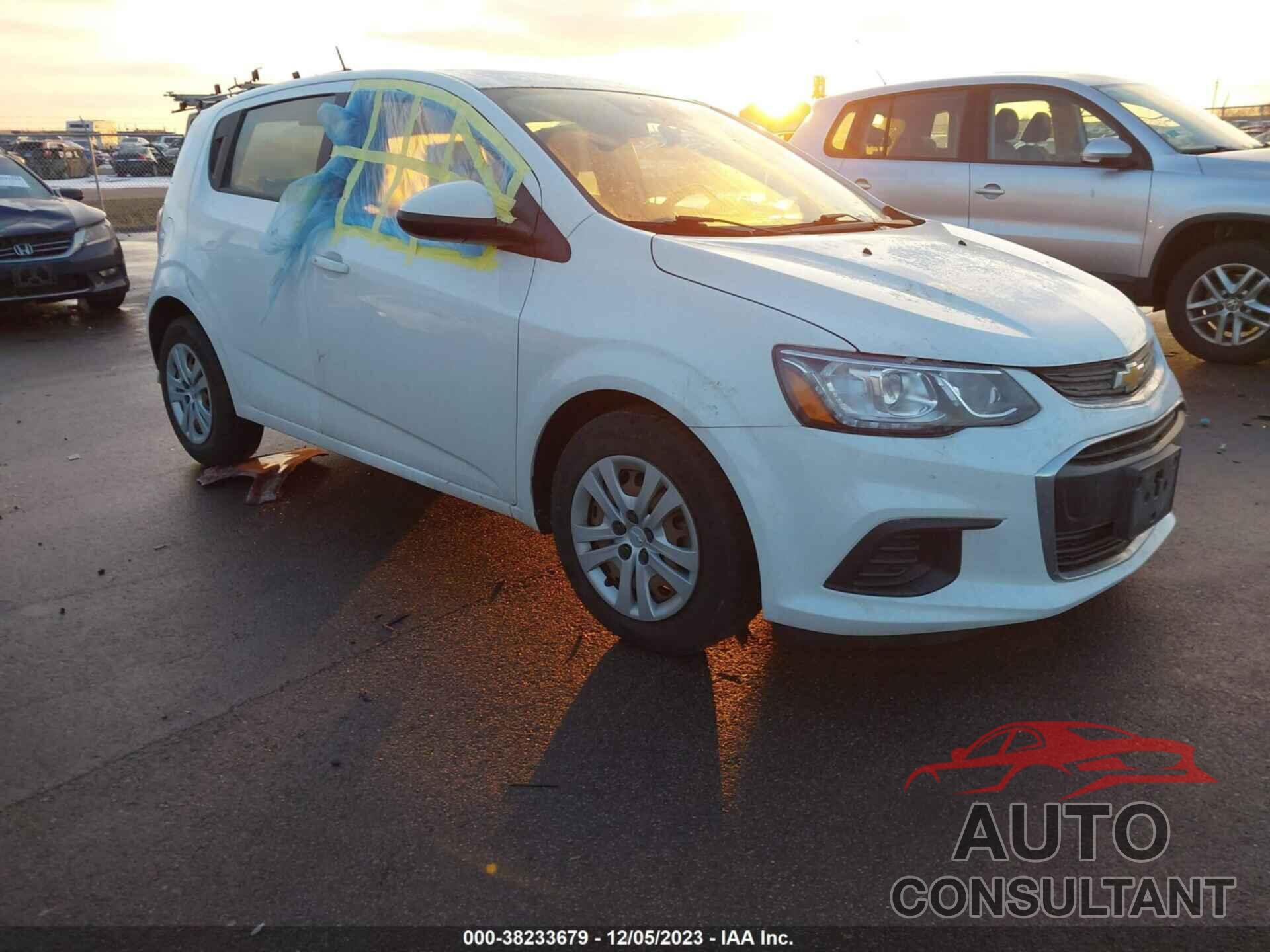 CHEVROLET SONIC 2020 - 1G1JG6SB3L4101511