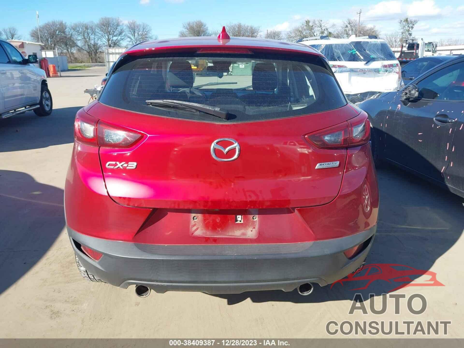 MAZDA CX-3 2019 - JM1DKDB70K1411103