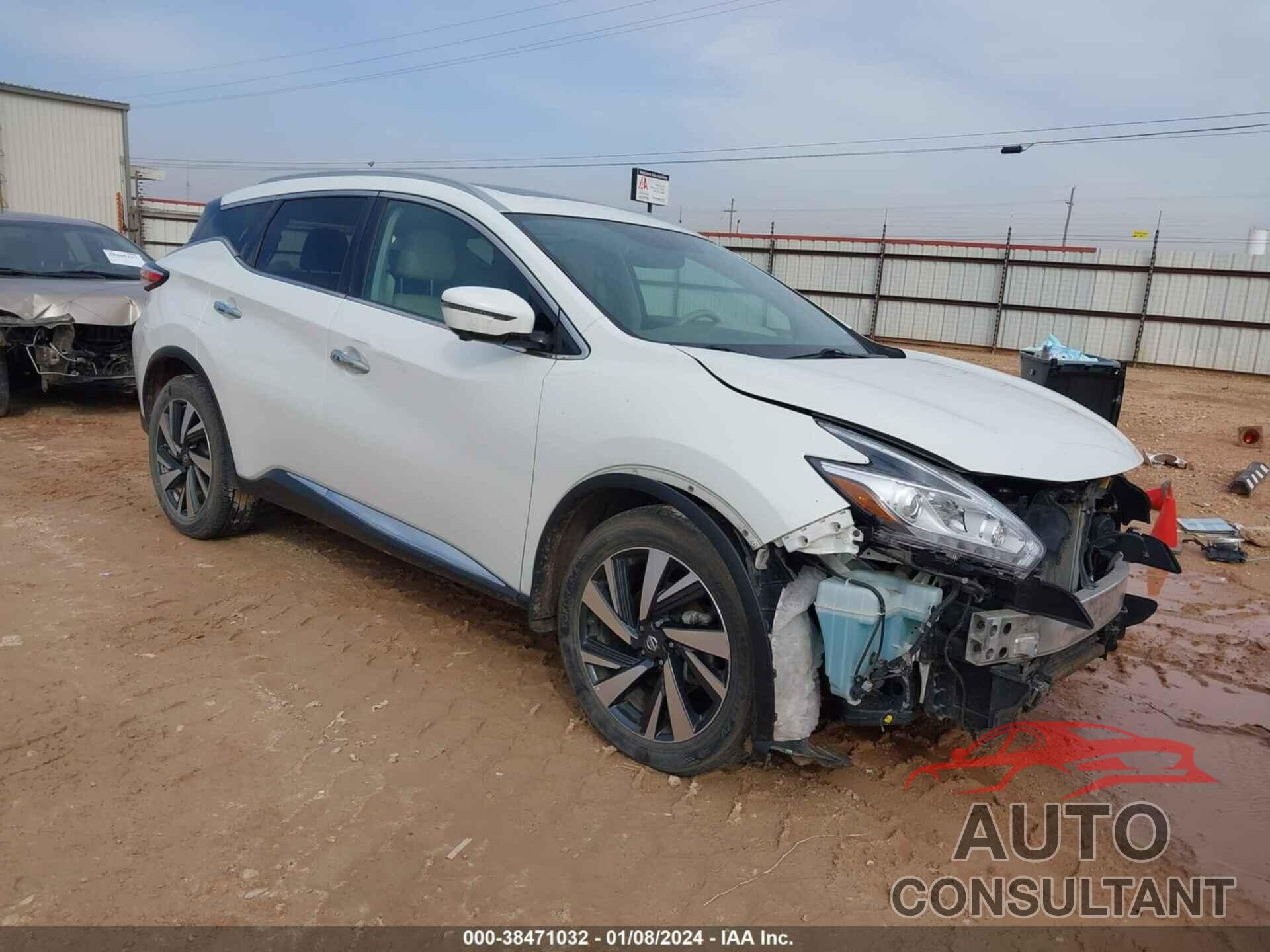 NISSAN MURANO 2018 - 5N1AZ2MG7JN161751