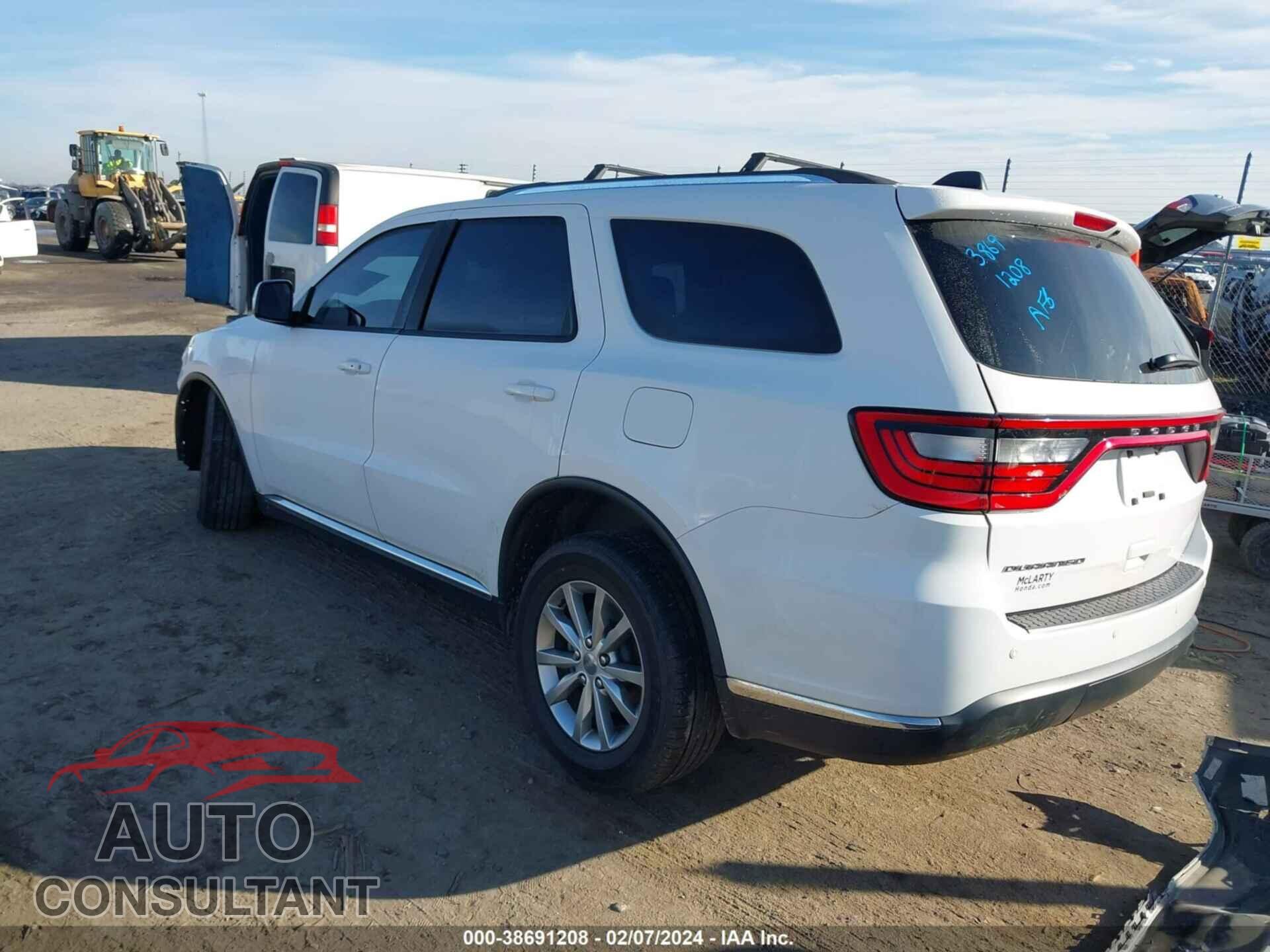 DODGE DURANGO 2016 - 1C4RDHAG2GC374513