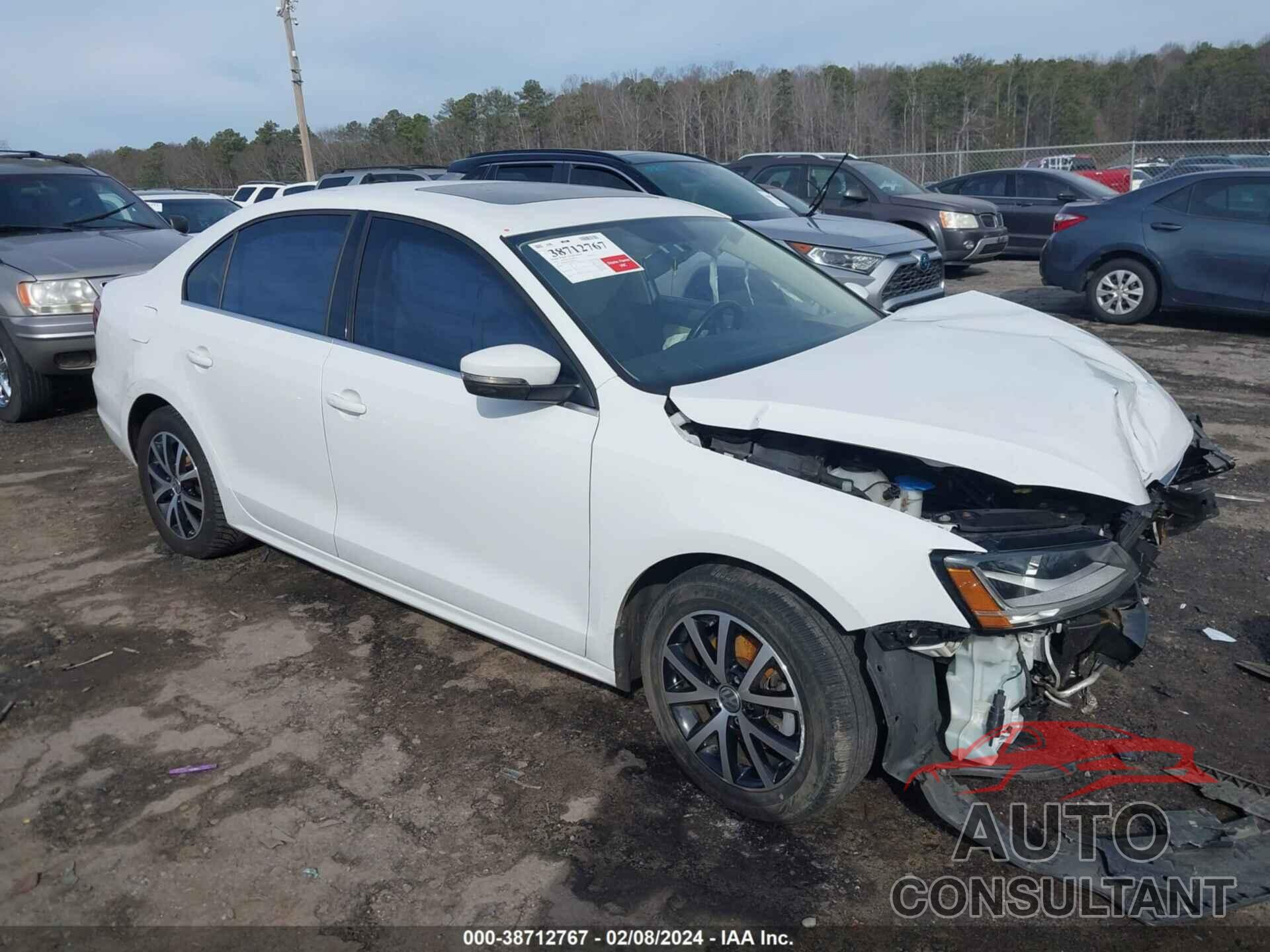 VOLKSWAGEN JETTA 2017 - 3VWDB7AJ8HM389357