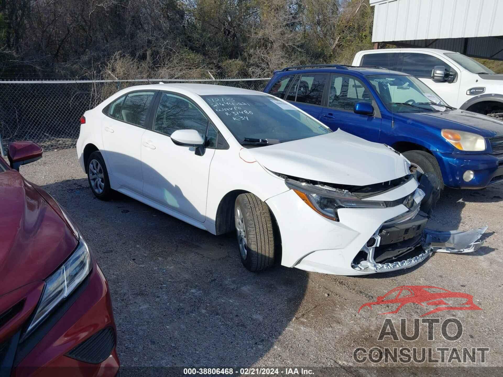 TOYOTA COROLLA 2023 - 5YFB4MDE3PP001993