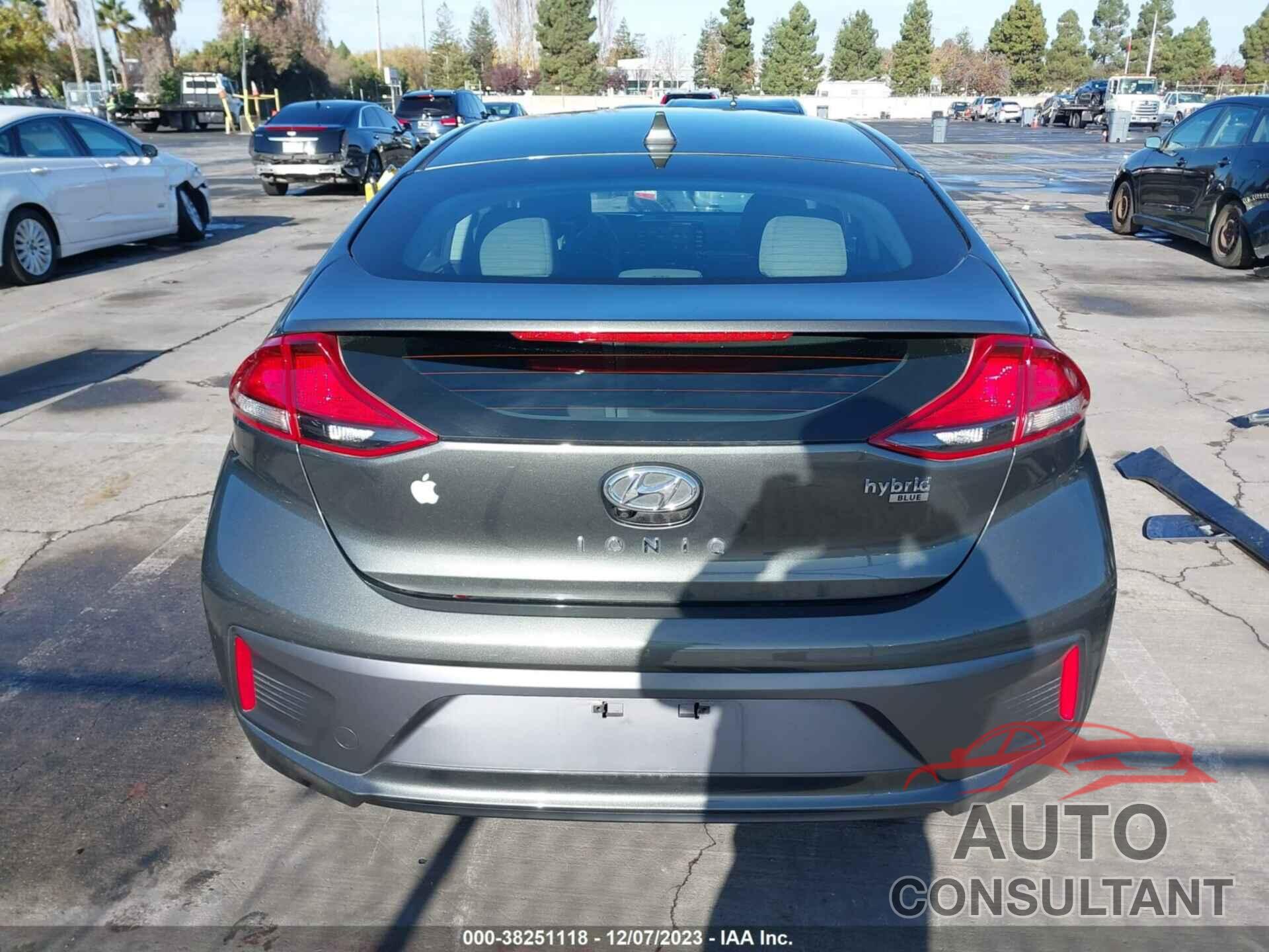 HYUNDAI IONIQ HYBRID 2020 - KMHC65LC6LU228639