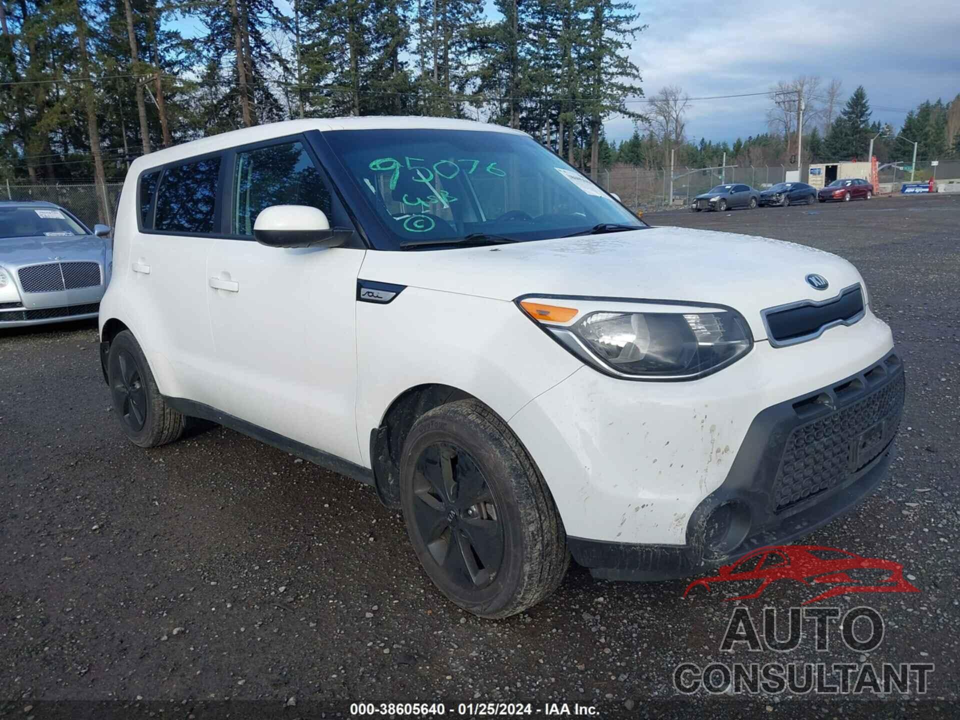 KIA SOUL 2016 - KNDJN2A20G7281350