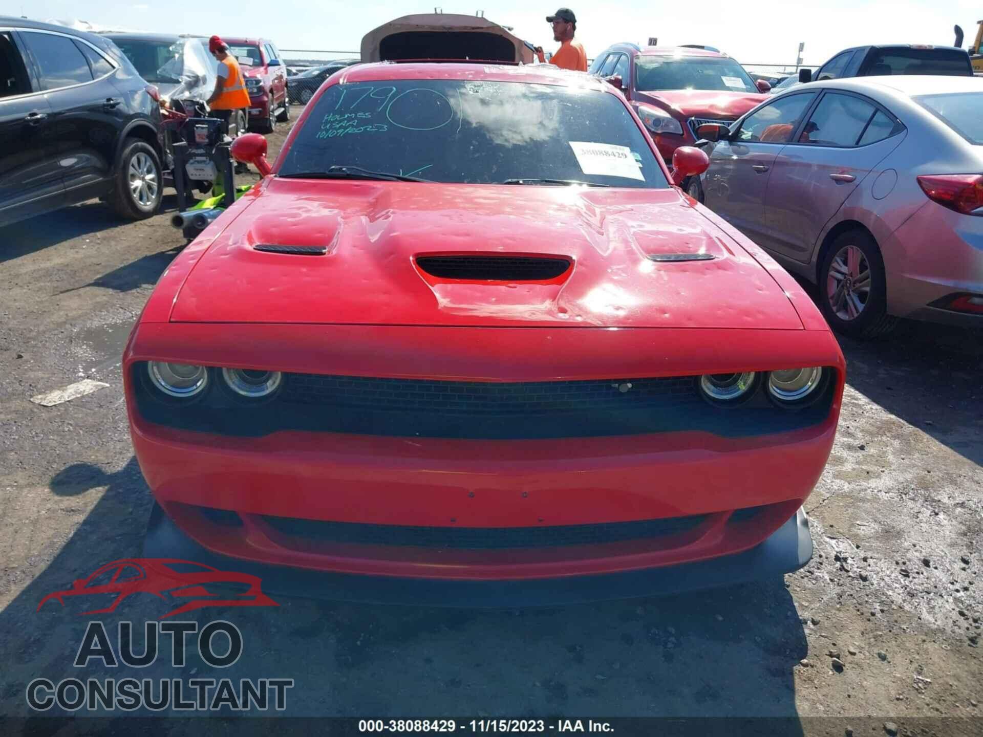 DODGE CHALLENGER 2019 - 2C3CDZFJ2KH691377
