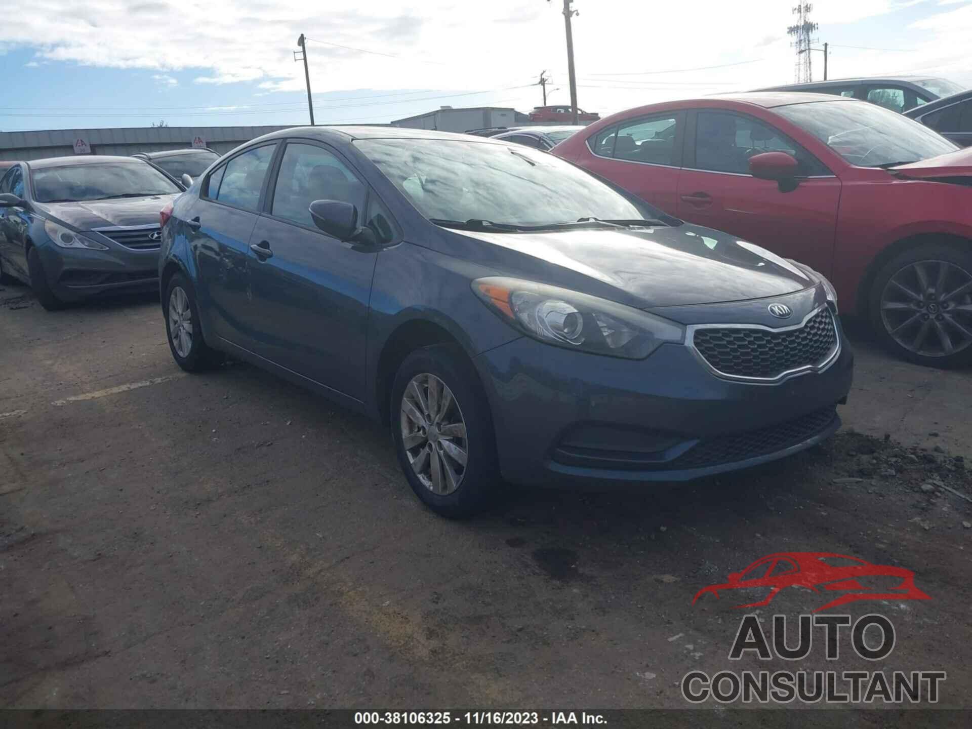 KIA FORTE 2016 - KNAFX4A65G5507177