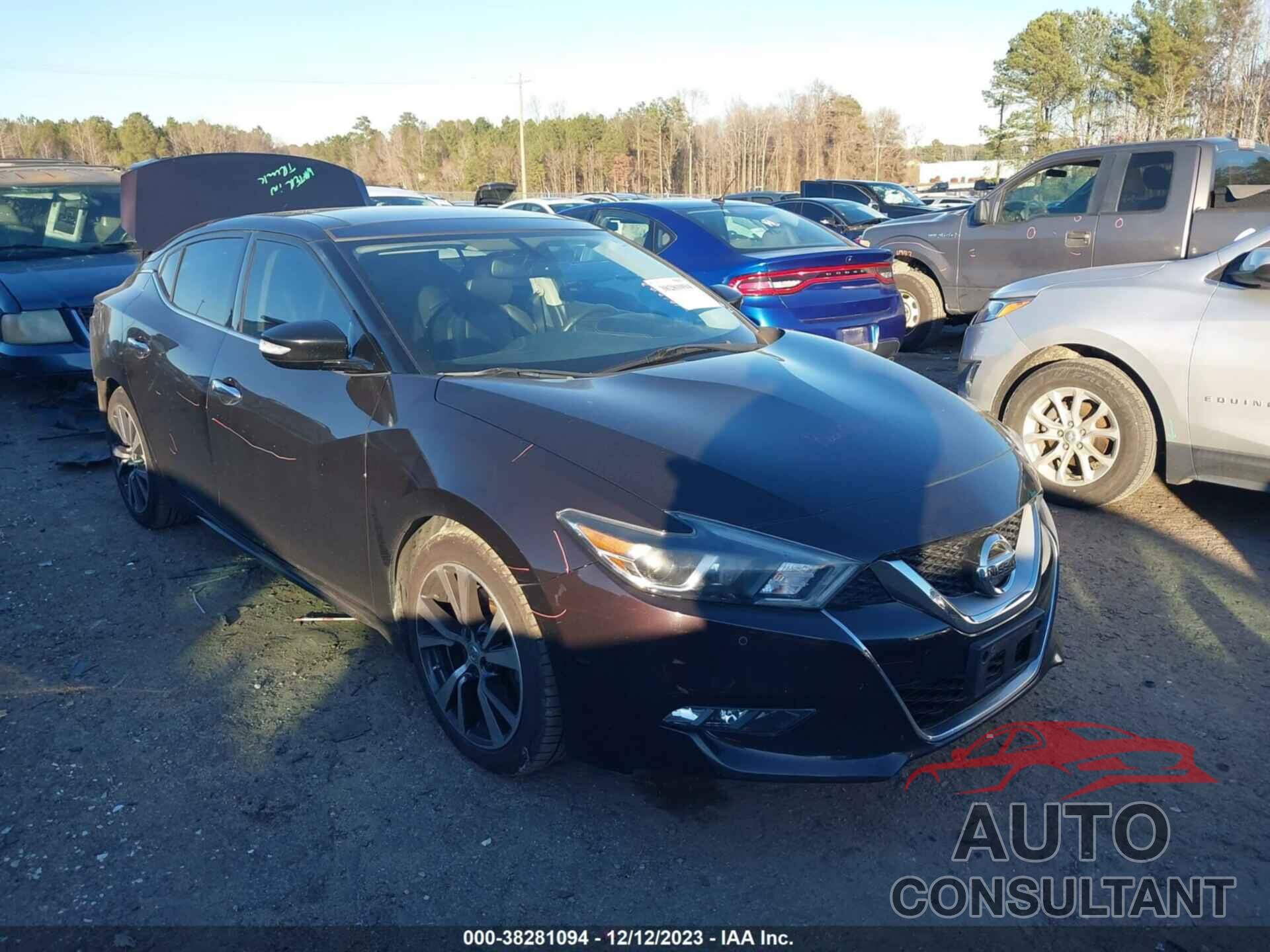 NISSAN MAXIMA 2017 - 1N4AA6AP5HC360848