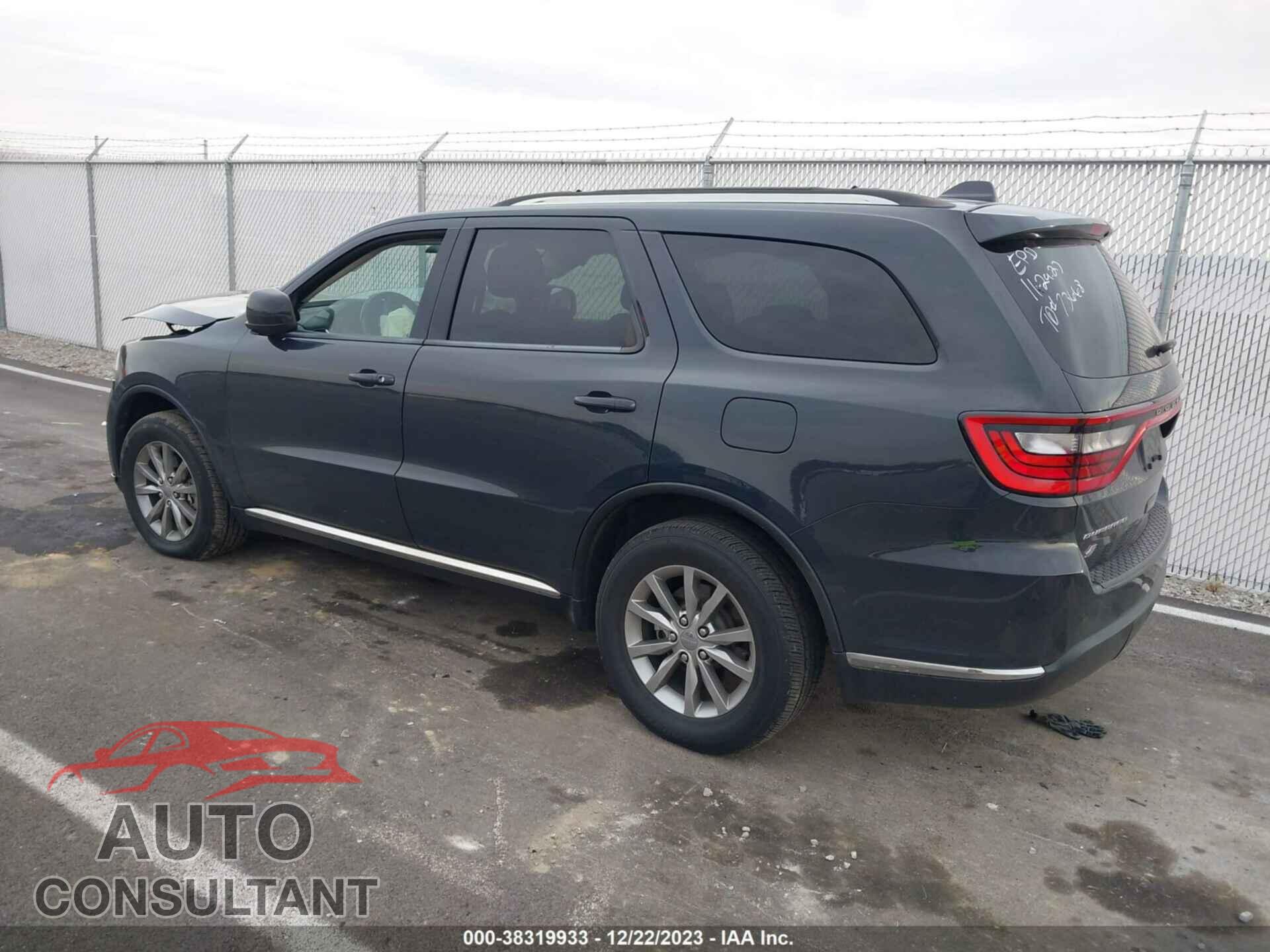DODGE DURANGO 2018 - 1C4RDJAG3JC372588