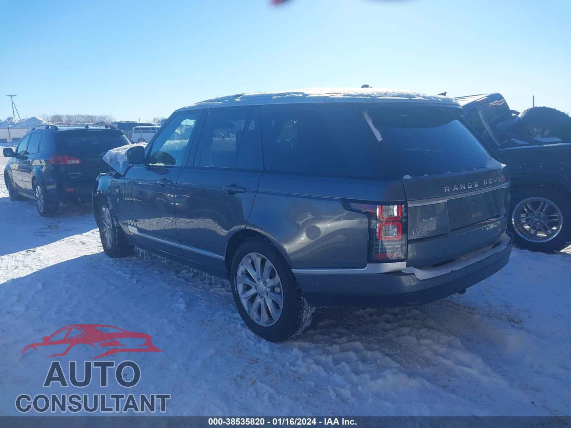 LAND ROVER RANGE ROVER 2016 - SALGS2KF0GA296169