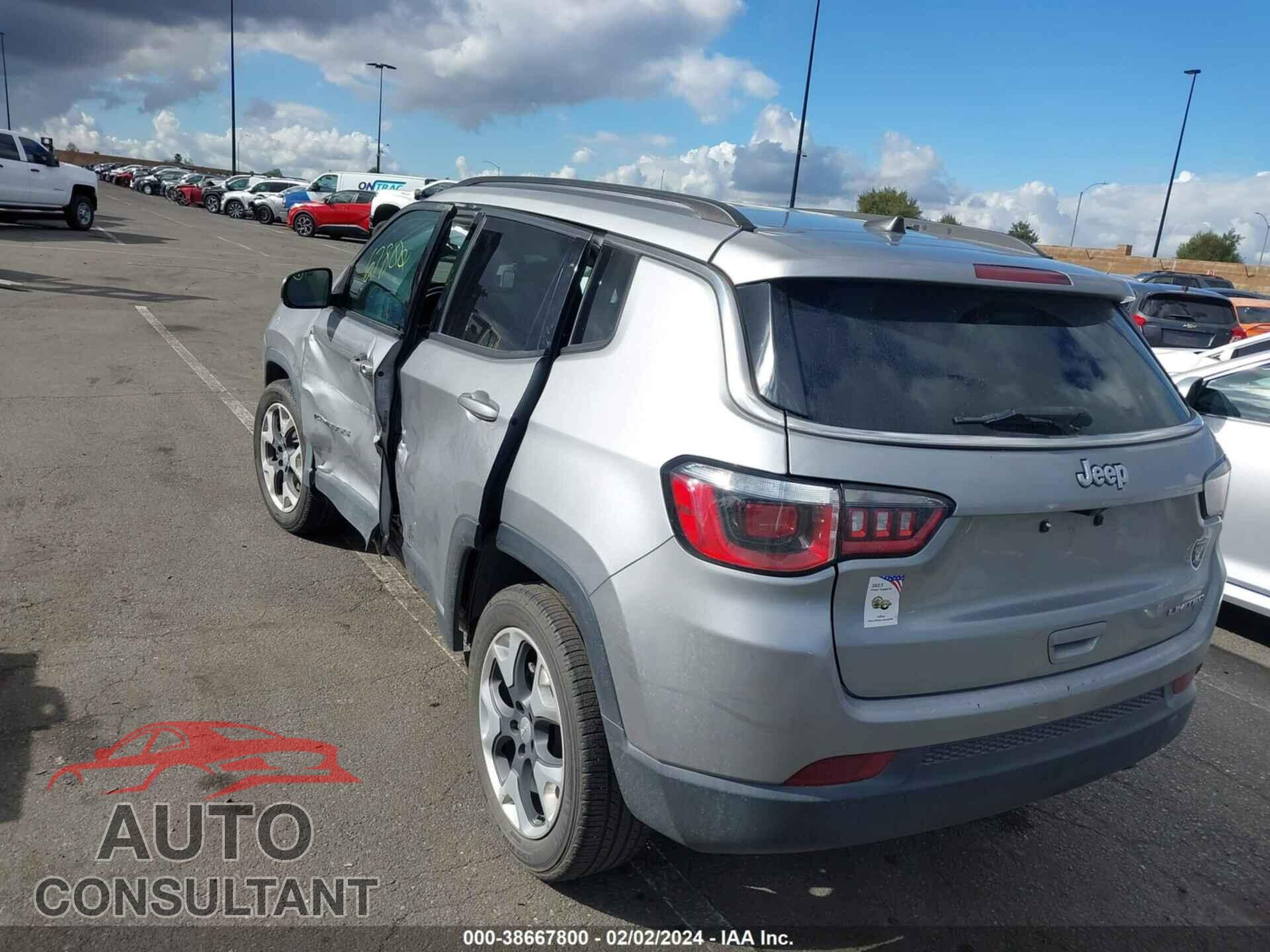 JEEP COMPASS 2019 - 3C4NJCCB4KT662364