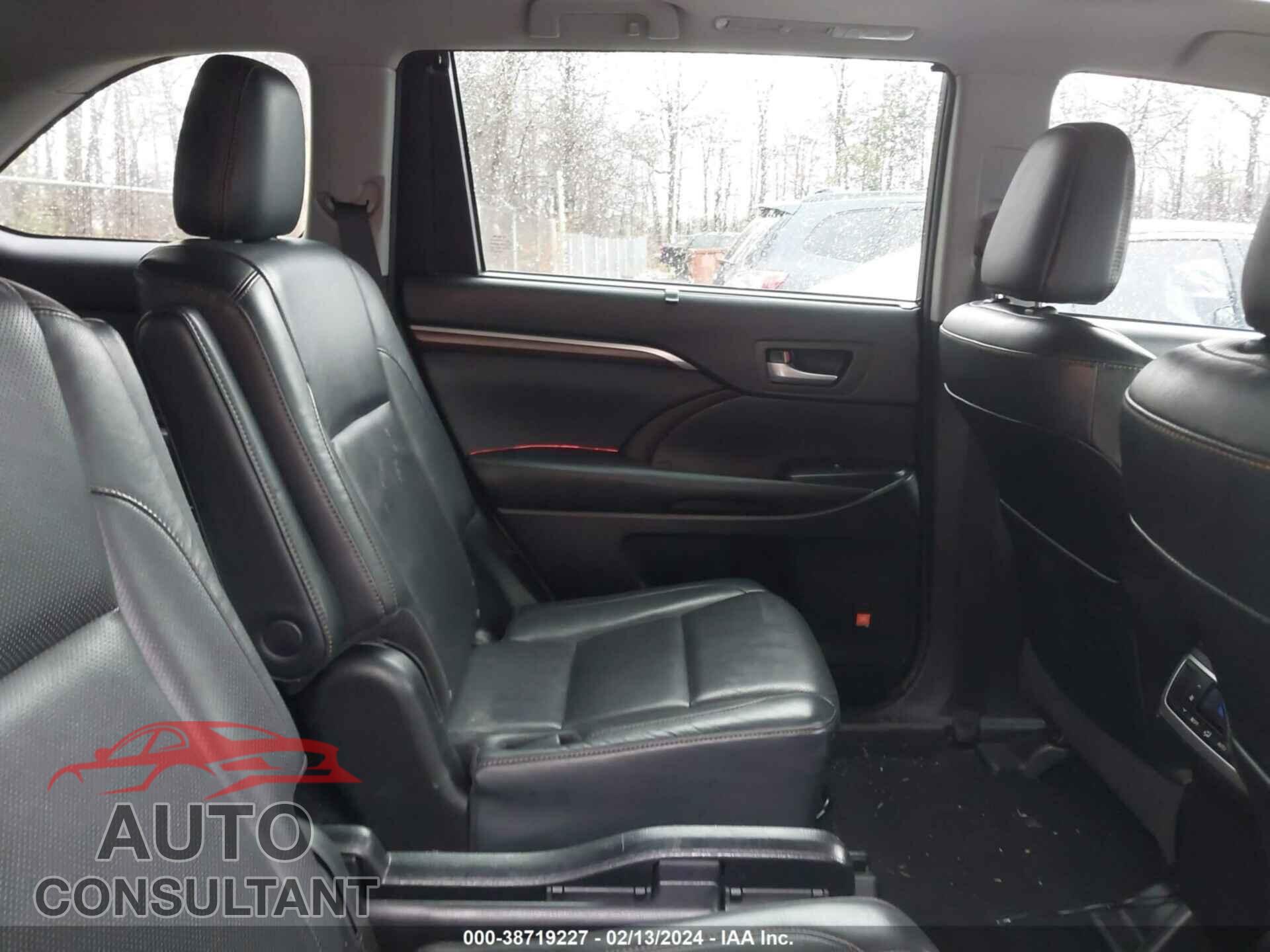 TOYOTA HIGHLANDER 2016 - 5TDDKRFH1GS353464