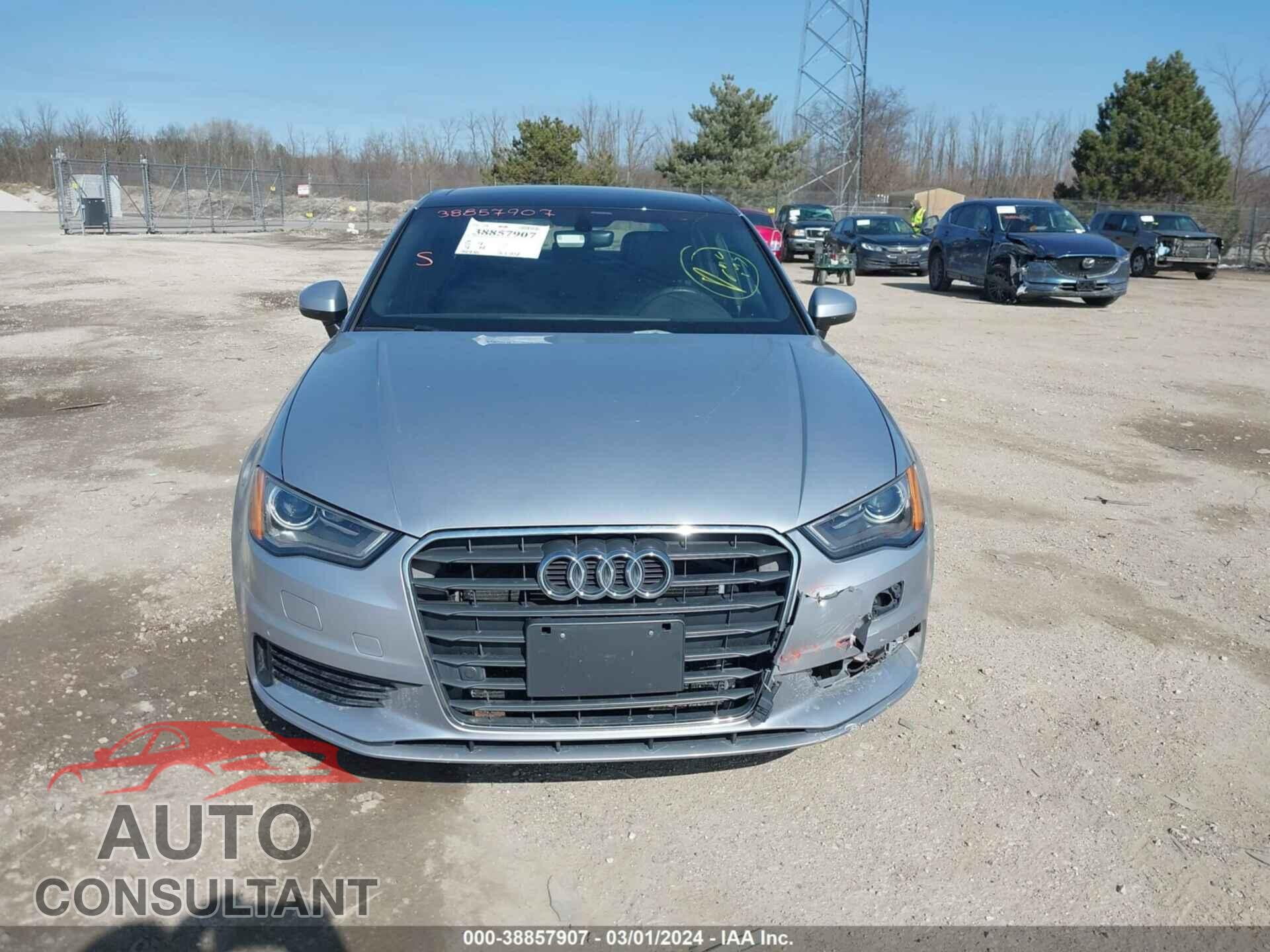 AUDI A3 2016 - WAUA7GFFXG1052421