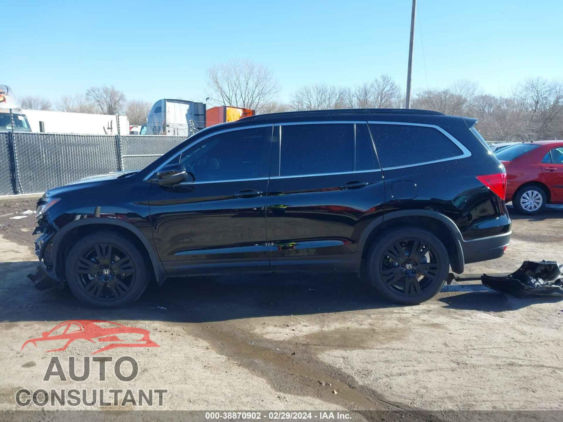 HONDA PILOT 2021 - 5FNYF6H29MB016506