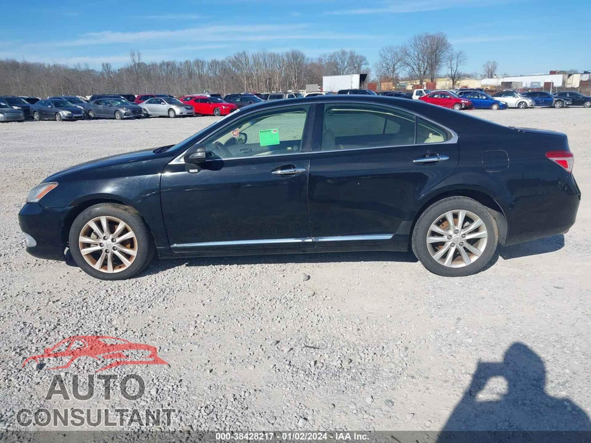 LEXUS ES 350 2010 - JTHBK1EG6A2406612