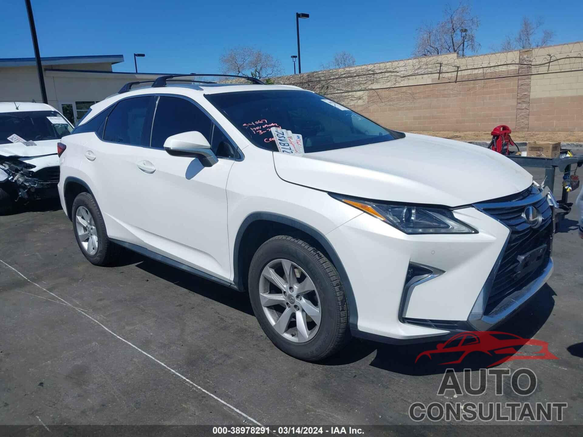 LEXUS RX 350 2016 - 2T2ZZMCA0GC011441