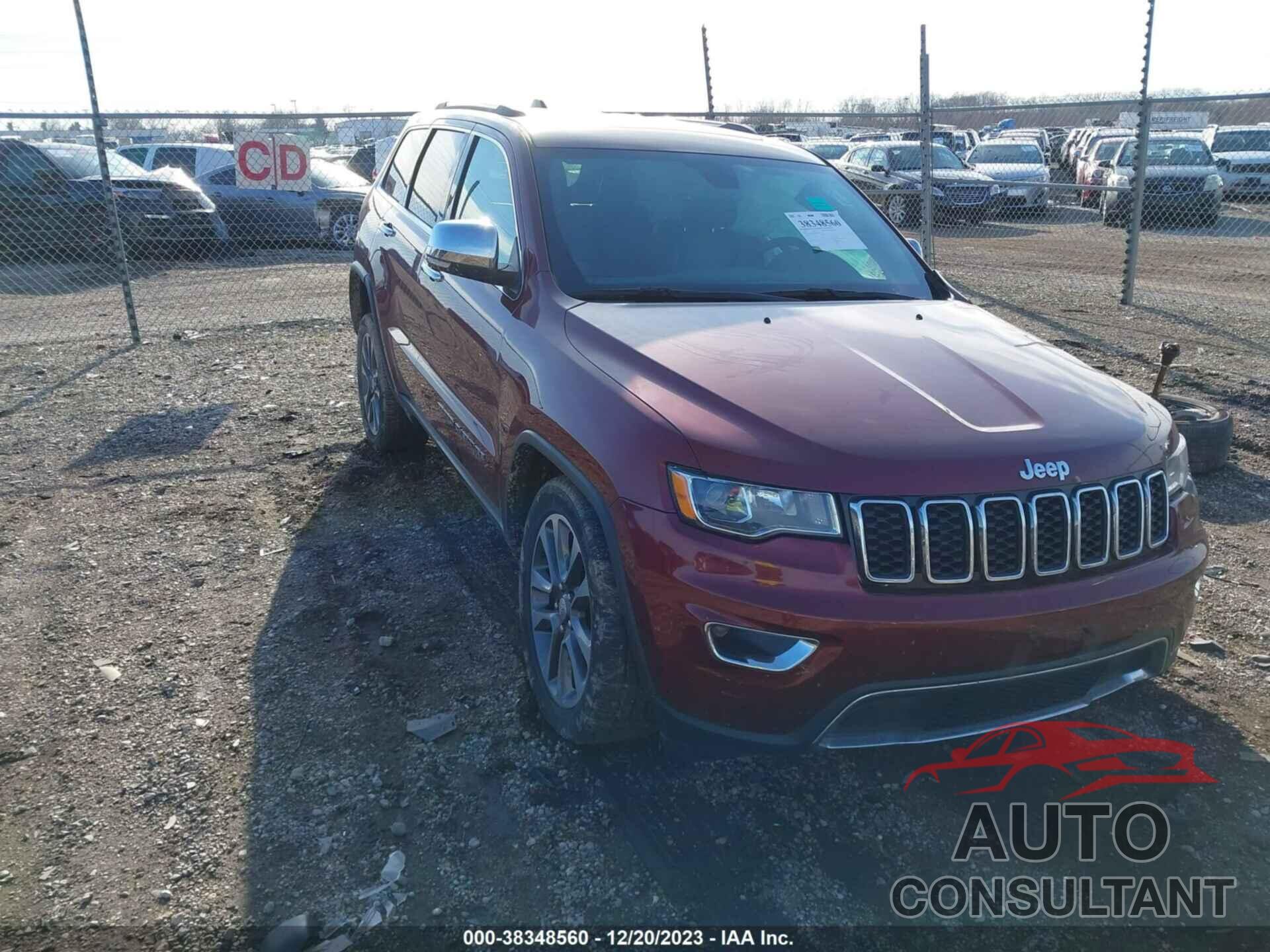 JEEP GRAND CHEROKEE 2018 - 1C4RJFBG3JC405075