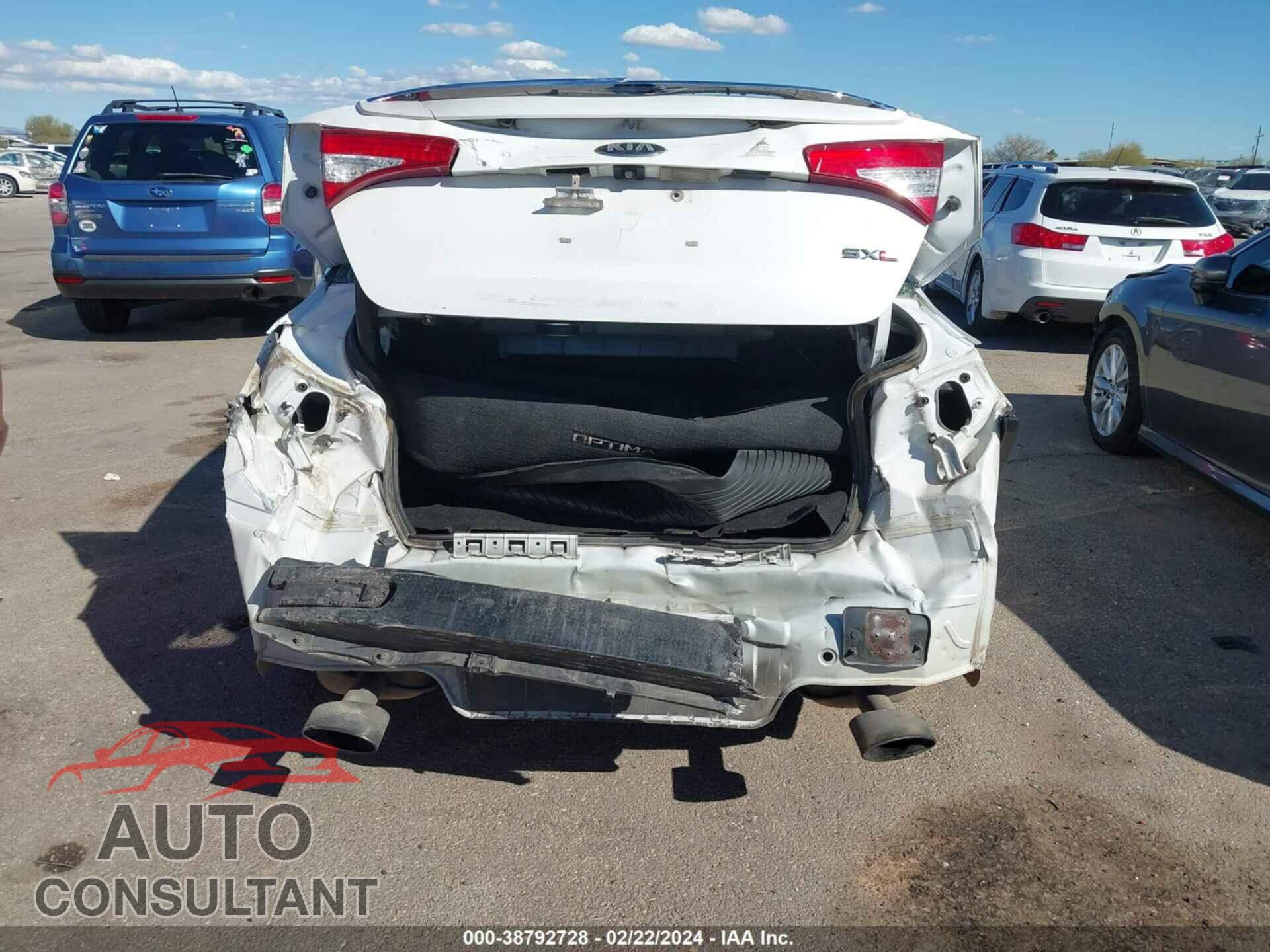 KIA OPTIMA 2013 - 5XXGR4A67DG128416