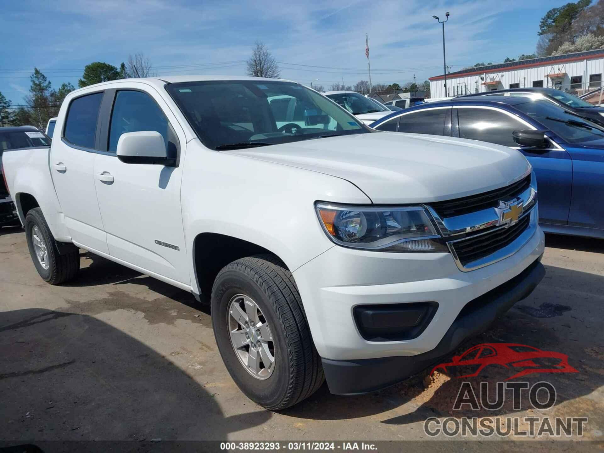 CHEVROLET COLORADO 2019 - 1GCGSBEA6K1168356