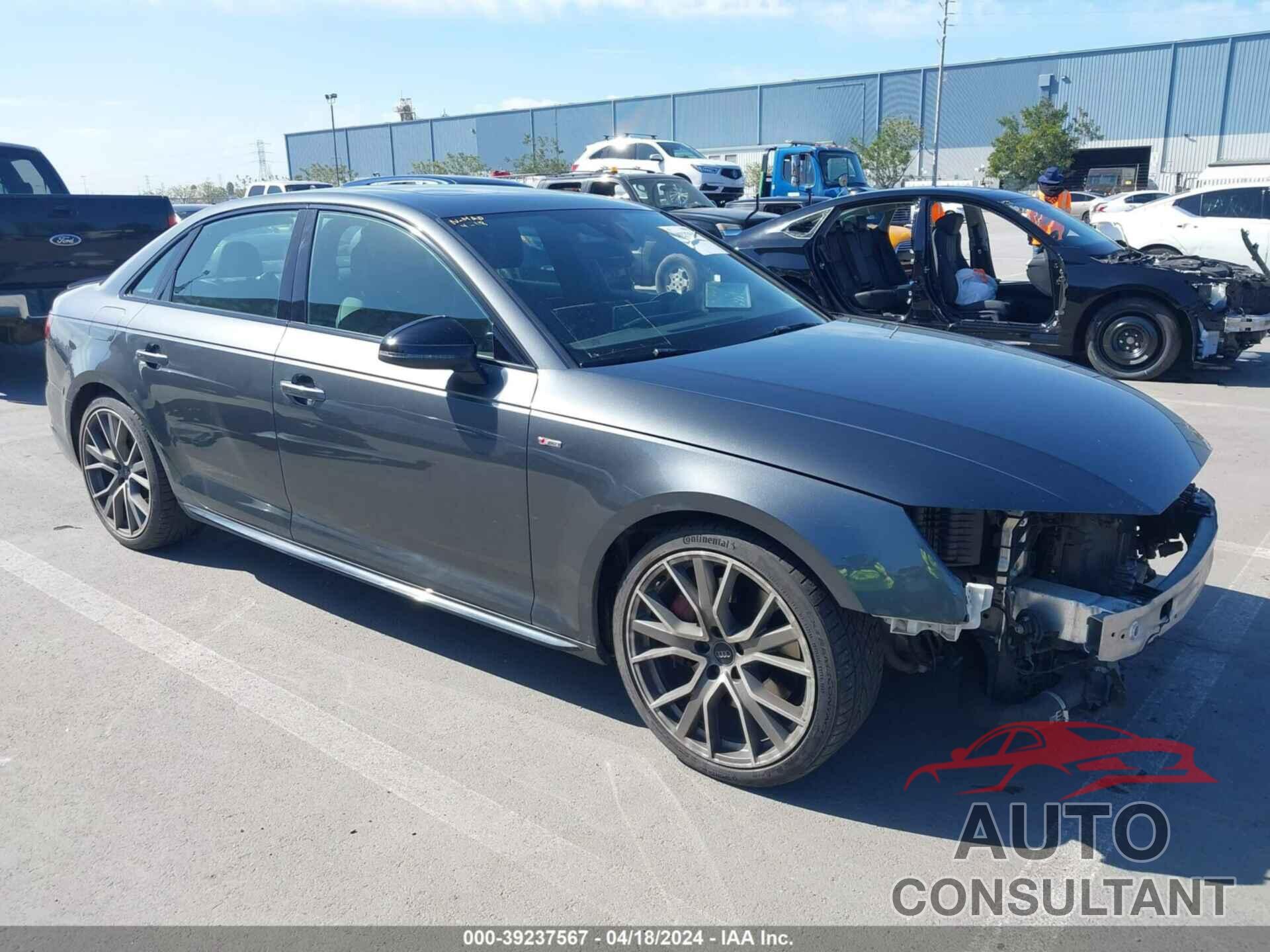 AUDI A4 2019 - WAUENAF46KA062701