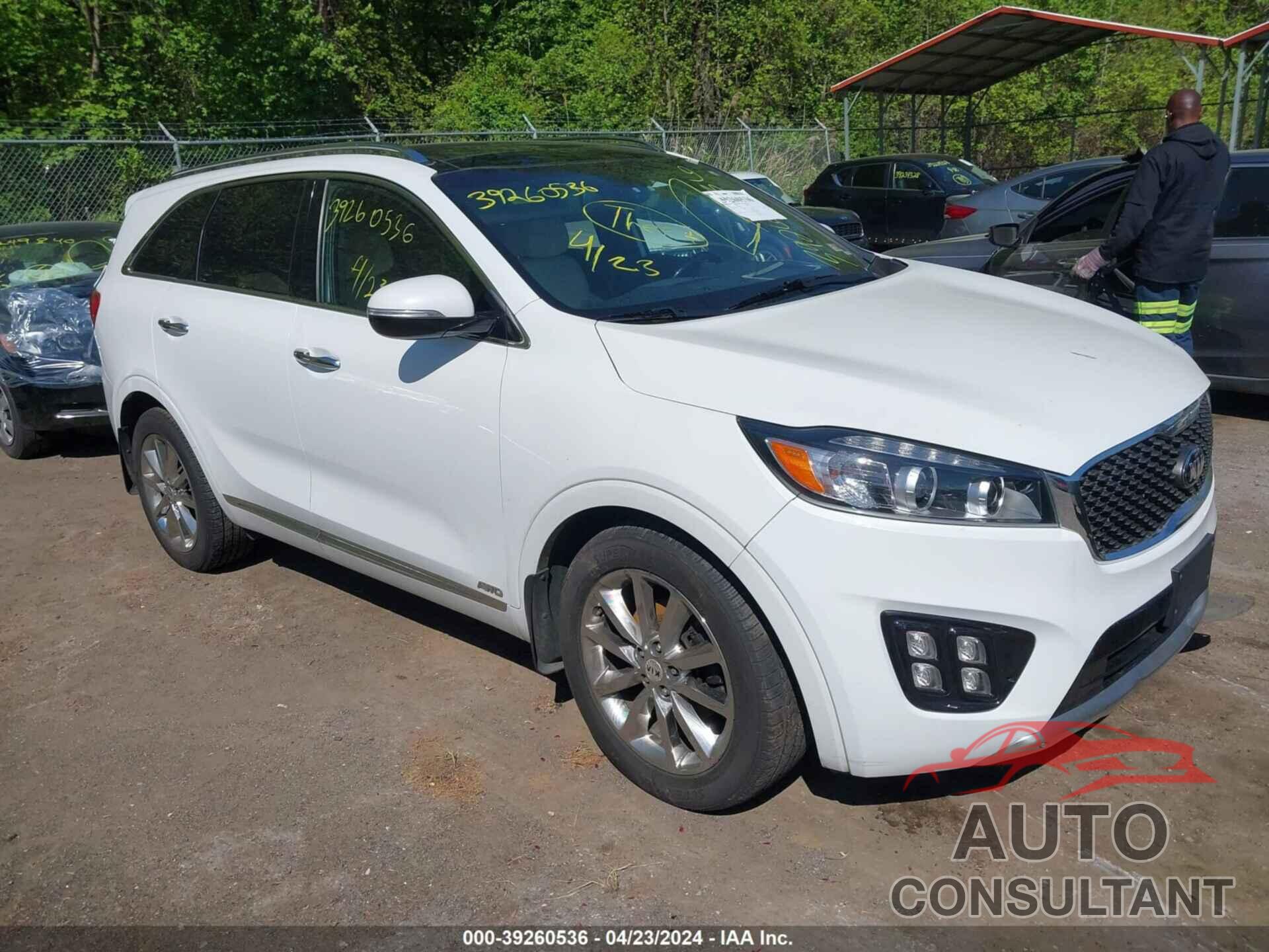 KIA SORENTO 2016 - 5XYPKDA50GG135557