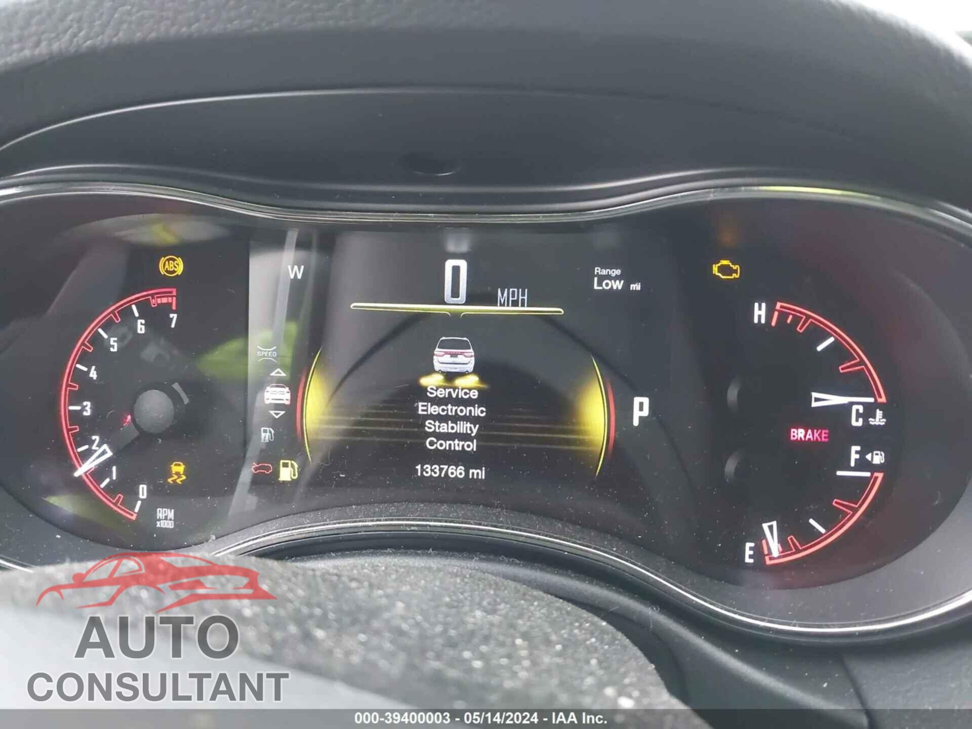 DODGE DURANGO 2019 - 1C4RDHDG8KC632487