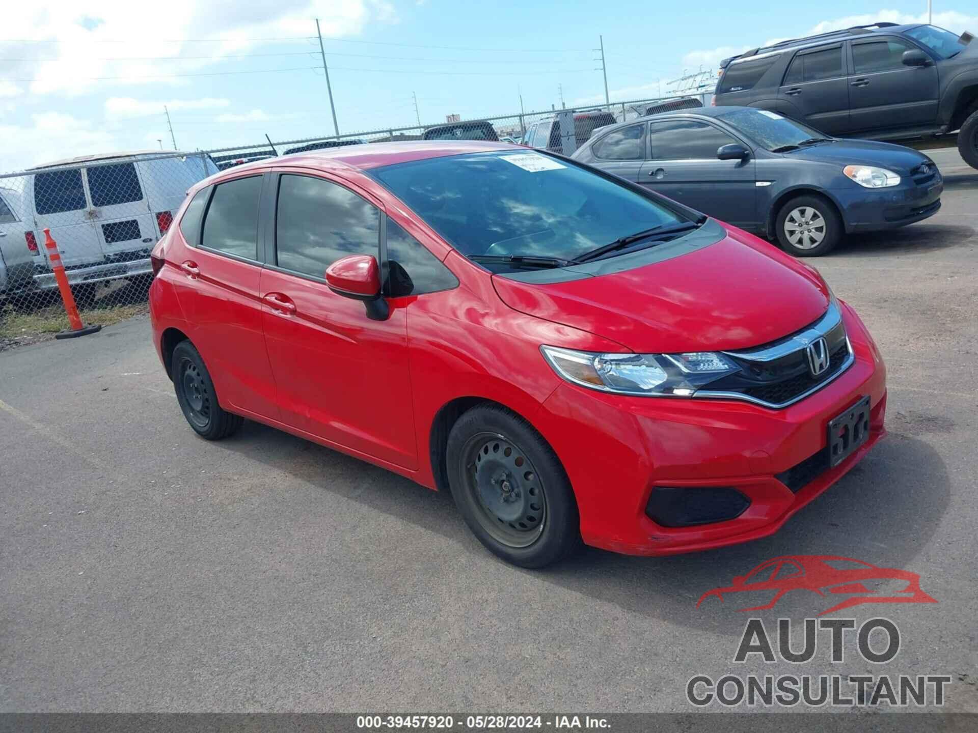 HONDA FIT 2019 - 3HGGK5H47KM725836