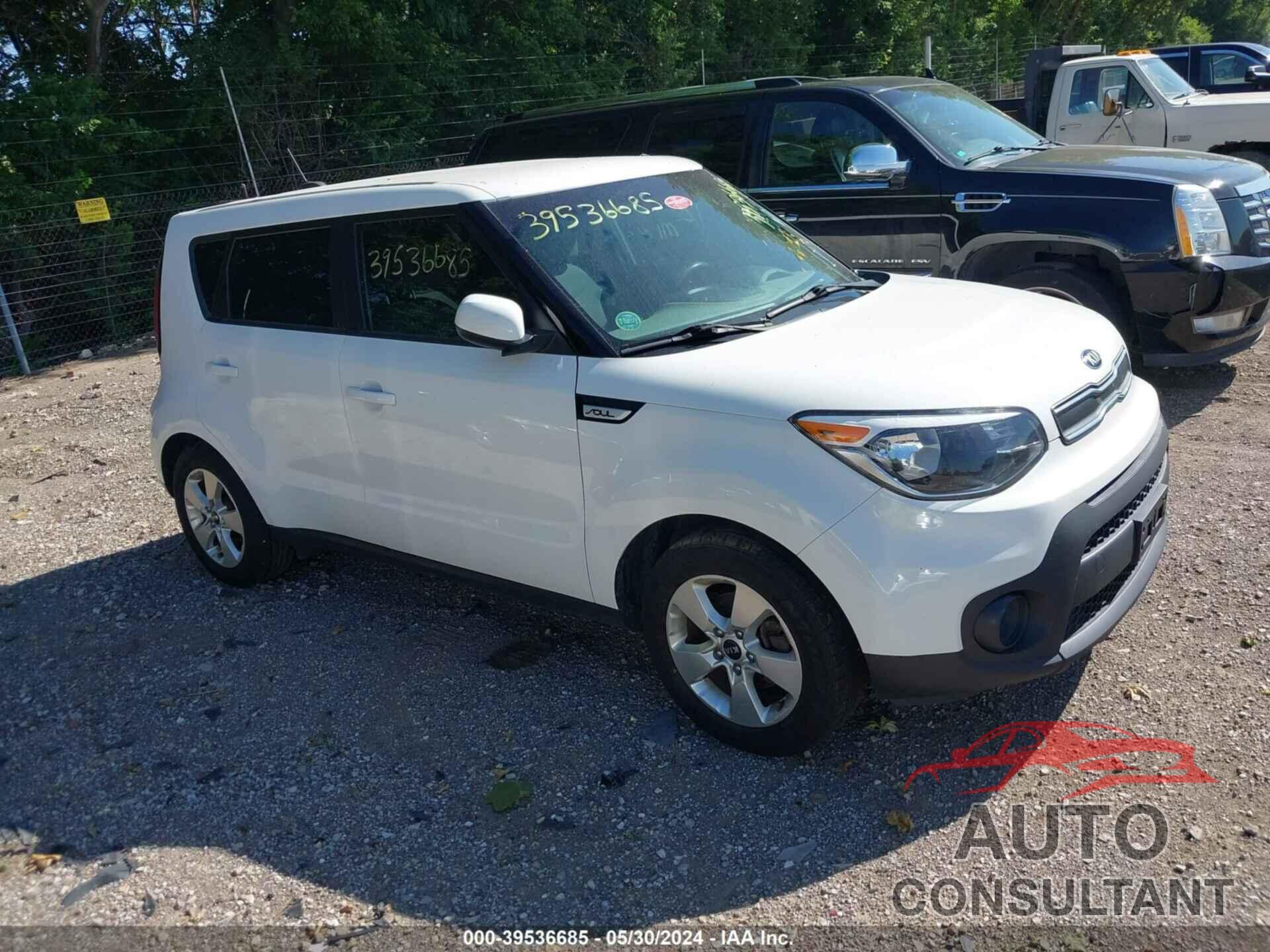 KIA SOUL 2019 - KNDJN2A28K7001733