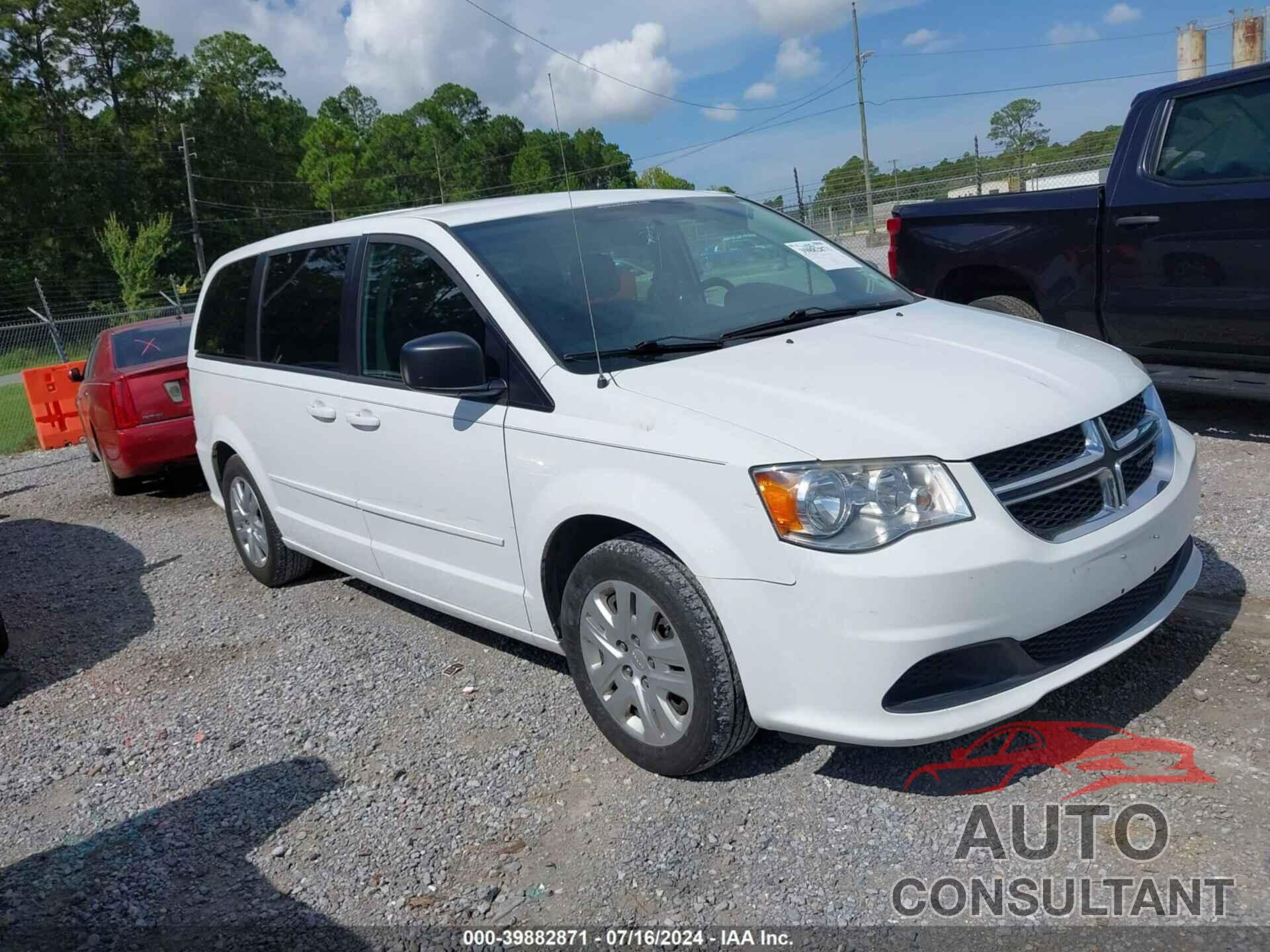 DODGE GRAND CARAVAN 2017 - 2C4RDGBG1HR585834