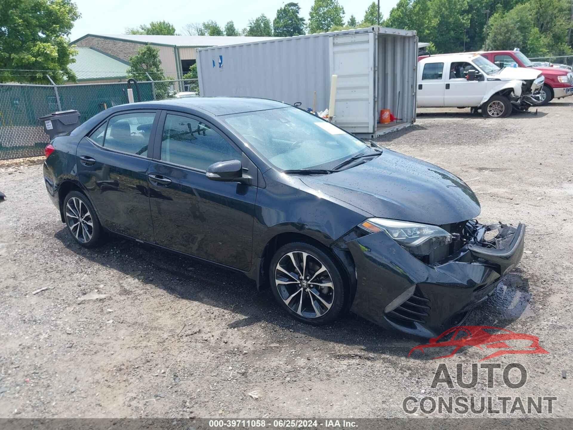 TOYOTA COROLLA 2018 - 2T1BURHE9JC016349