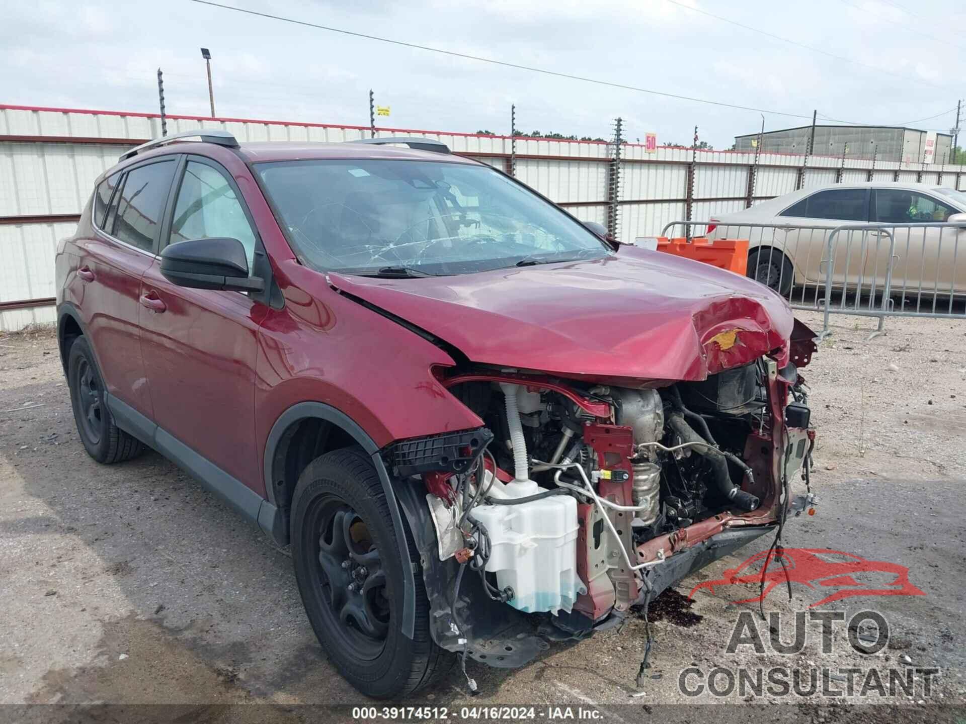 TOYOTA RAV4 2018 - 2T3ZFREV4JW517975