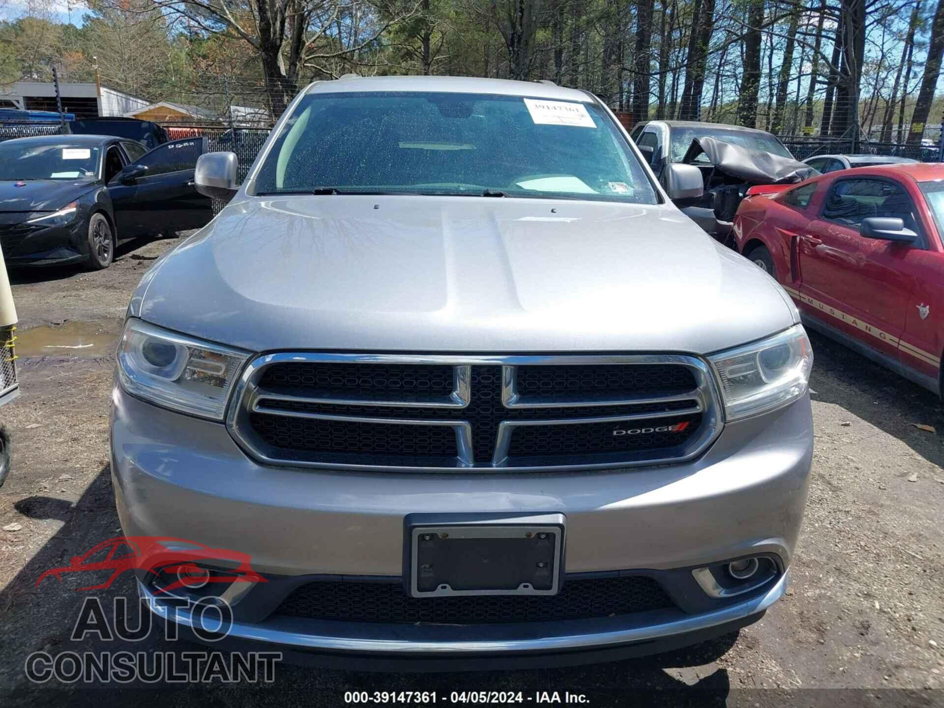 DODGE DURANGO 2016 - 1C4RDJAG3GC354049