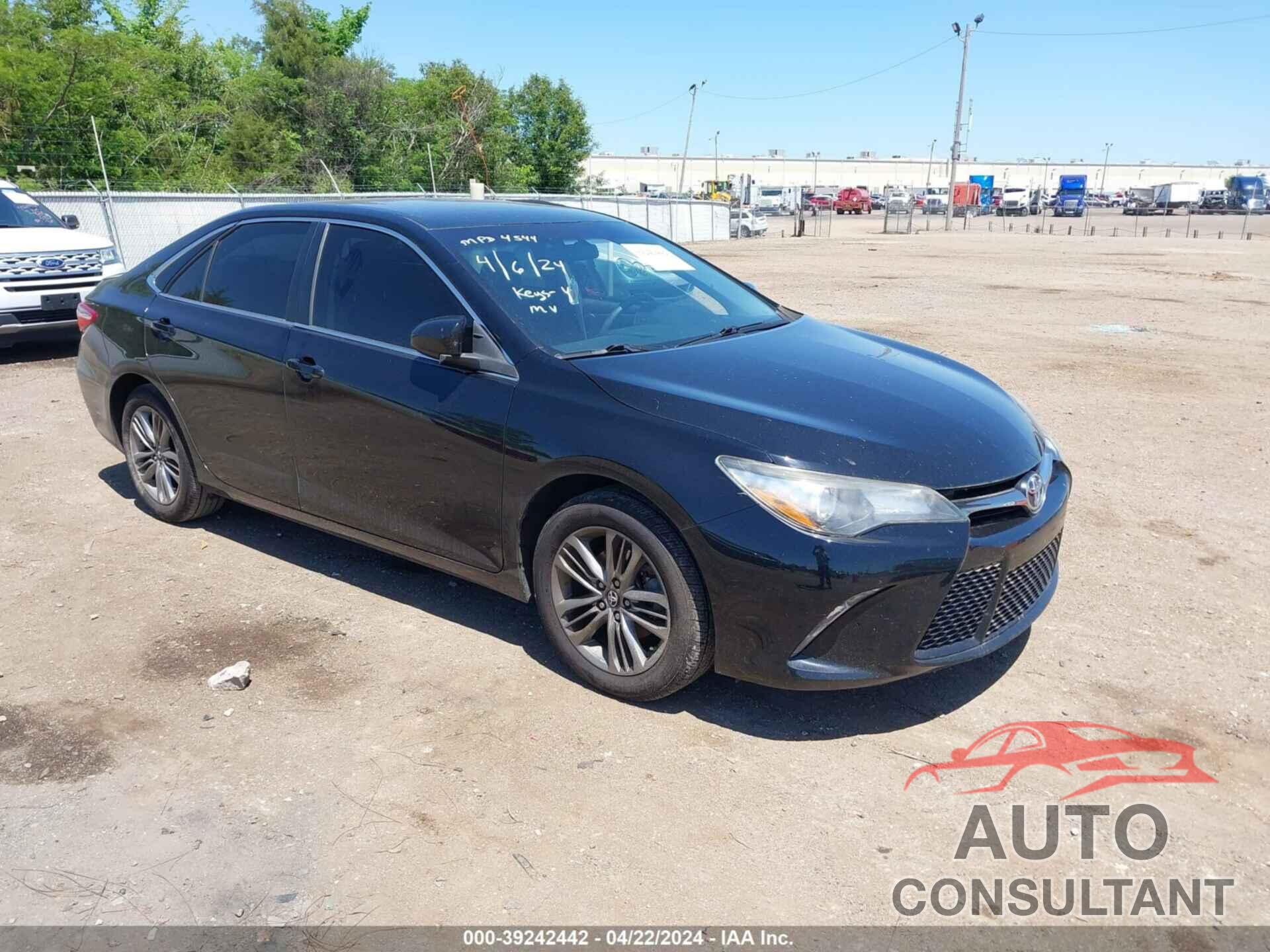 TOYOTA CAMRY 2017 - 4T1BF1FK3HU775978