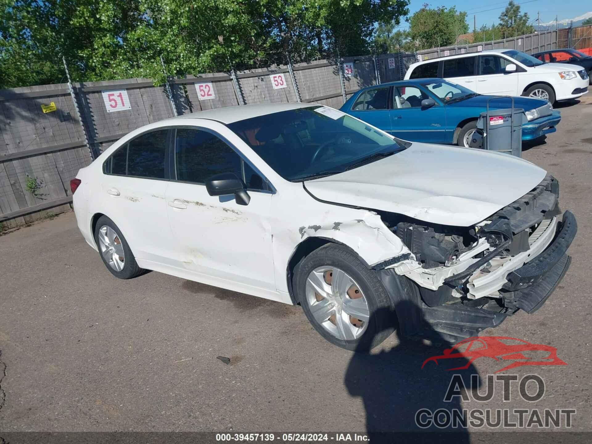 SUBARU LEGACY 2016 - 4S3BNBA65G3012677