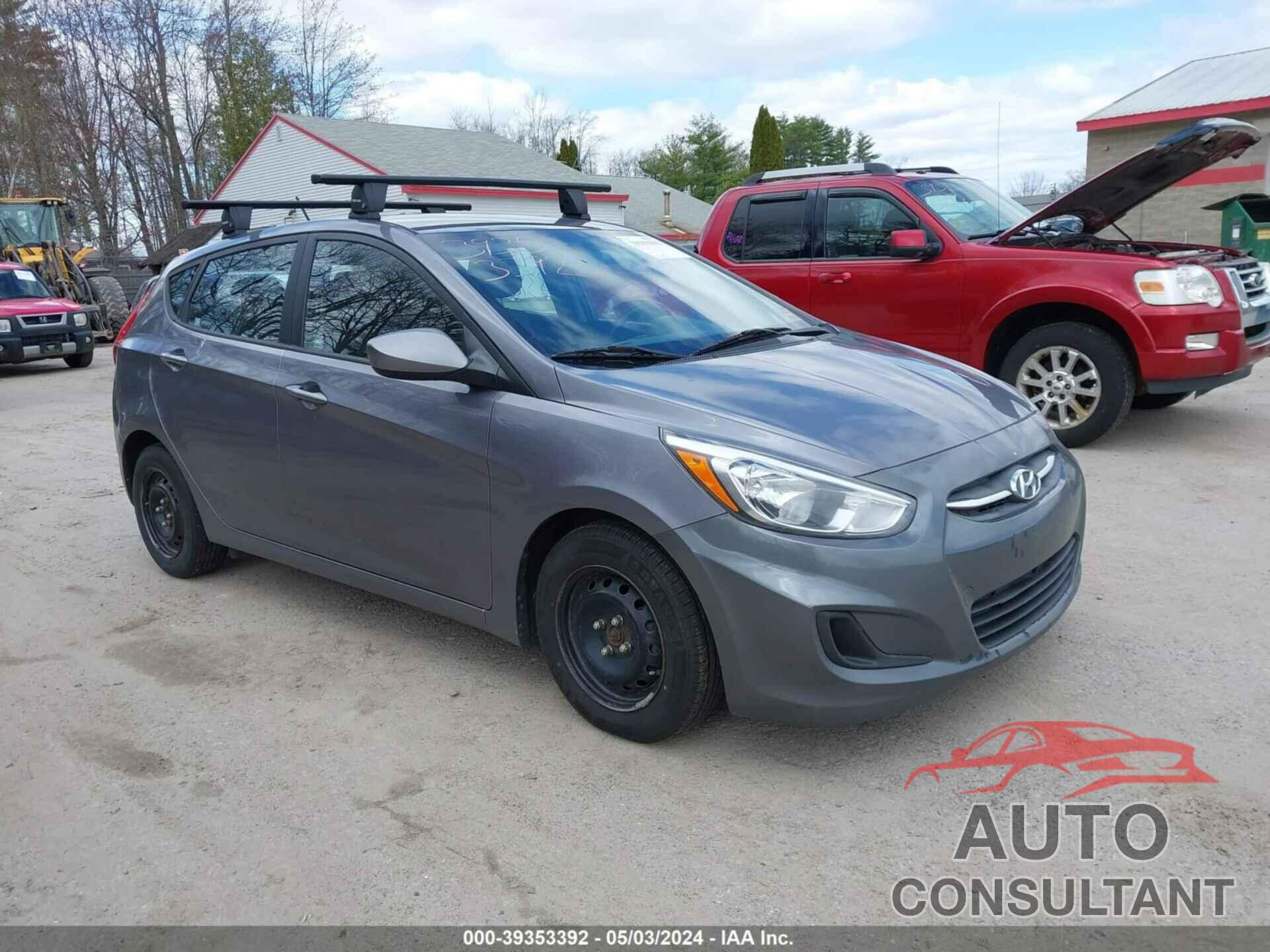 HYUNDAI ACCENT 2016 - KMHCT5AE6GU261157