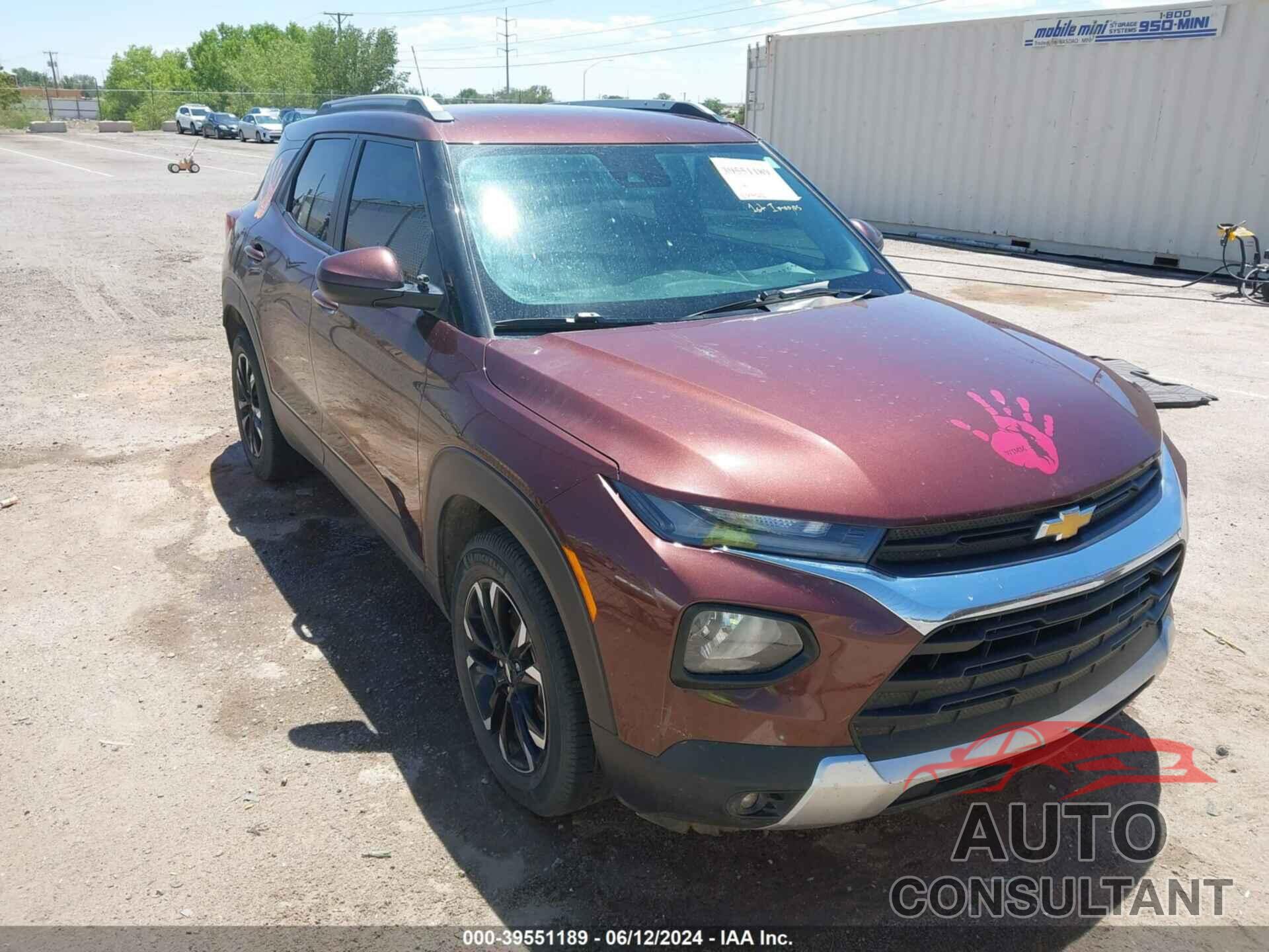 CHEVROLET TRAILBLAZER 2022 - KL79MPS21NB134186