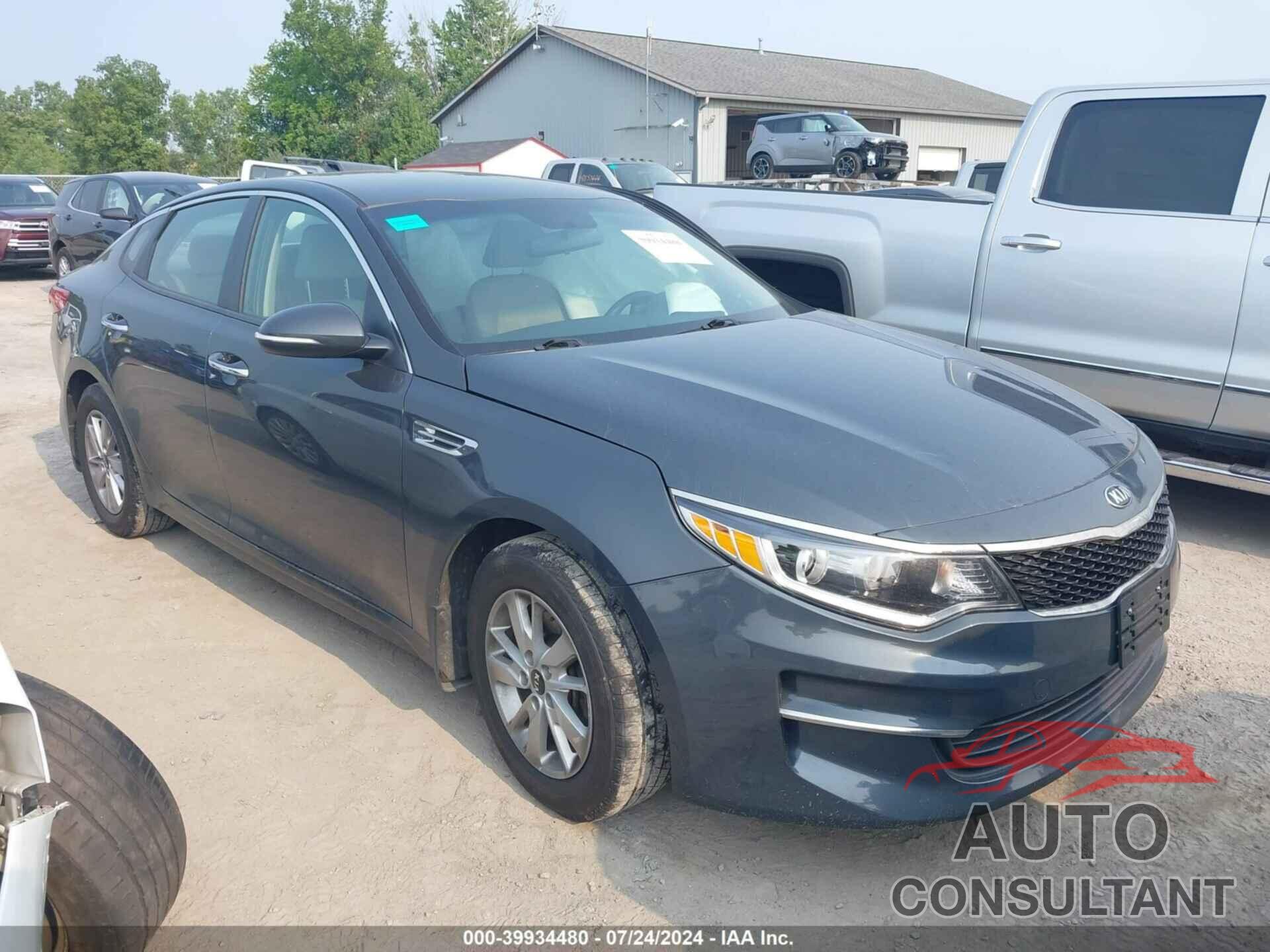 KIA OPTIMA 2016 - KNAGT4L32G5075439