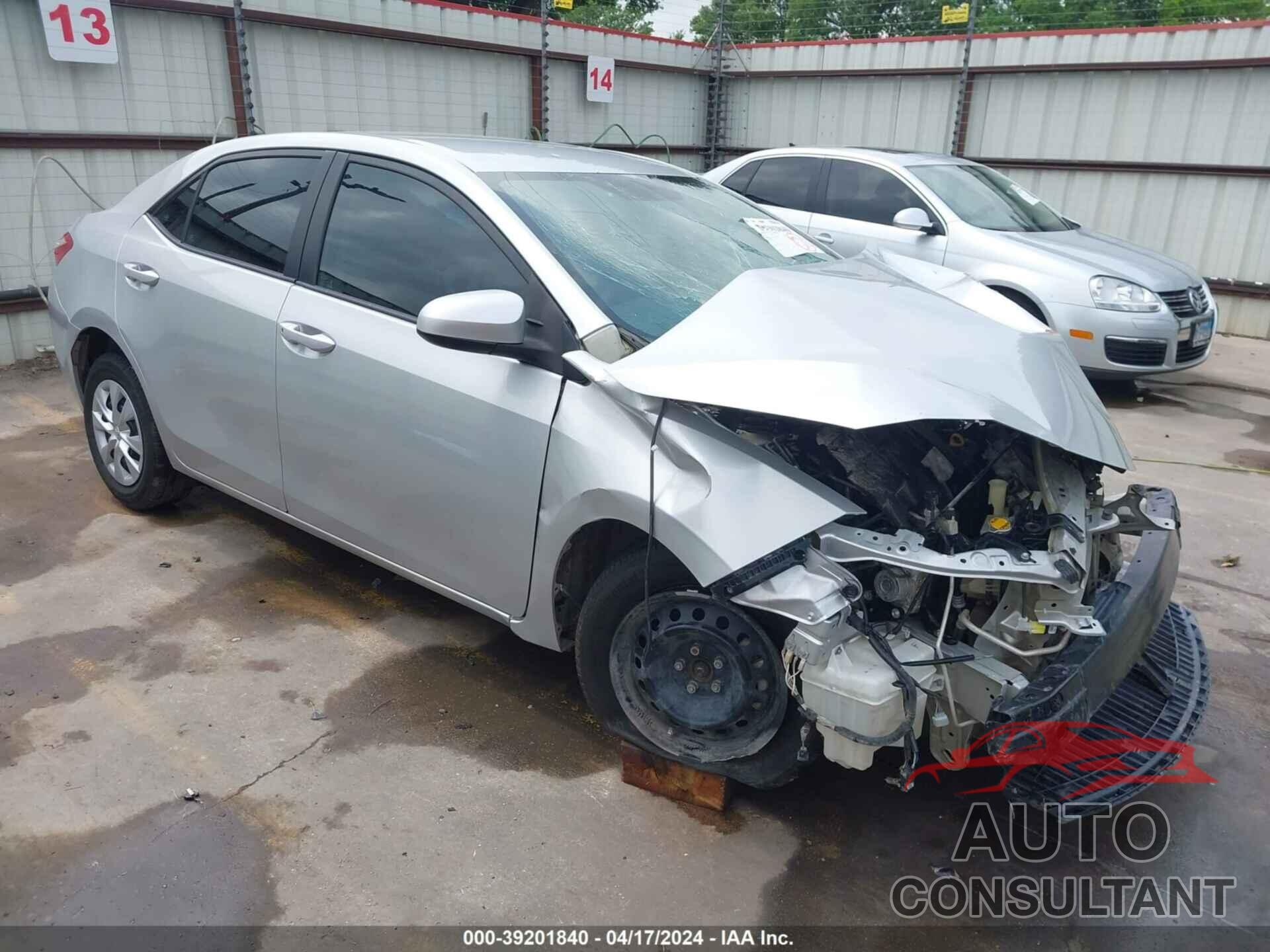 TOYOTA COROLLA 2016 - 5YFBURHE7GP458958