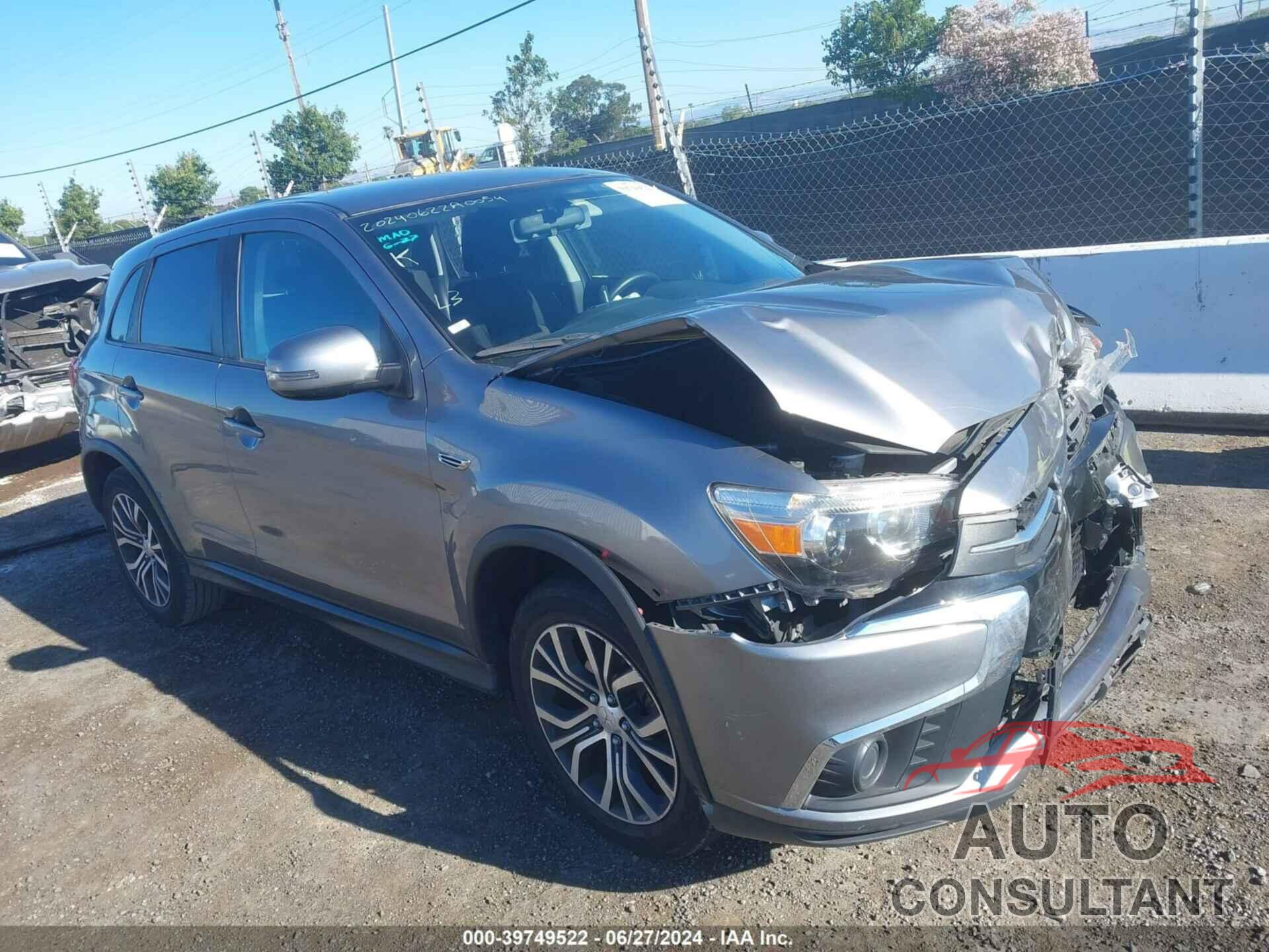 MITSUBISHI OUTLANDER SPORT 2018 - JA4AP3AU1JU021530